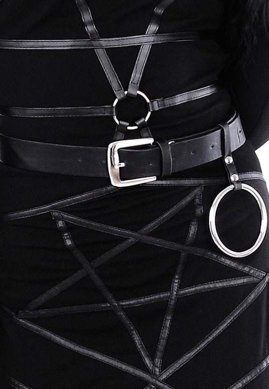 Restyle - Gothic Big Ring - Belt | Women-Image