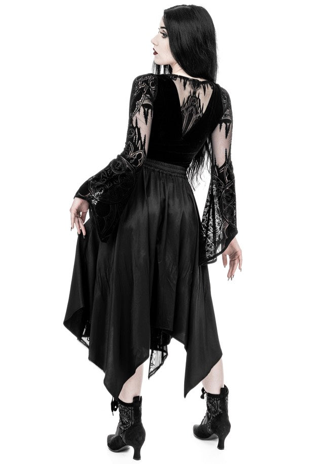 Restyle - Gothic Chapel Vneck Black - Body | Women-Image