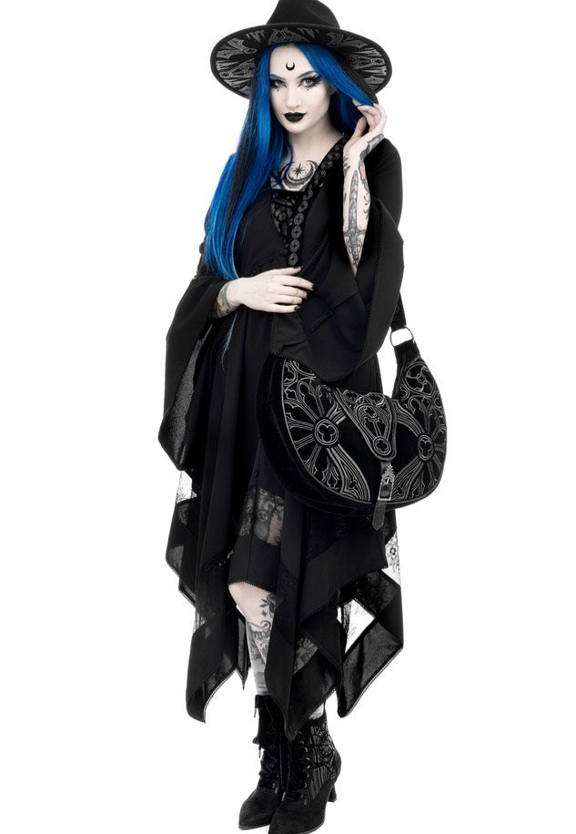 Restyle - Gothic Chapel Hobo Black - Bag | Neutral-Image