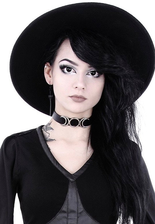 Restyle - Triple Goddess Black/Silver - Choker | Neutral-Image