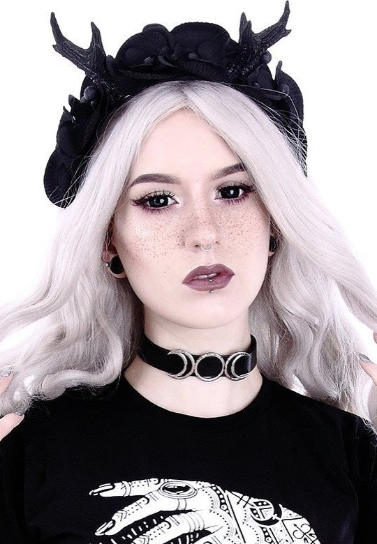 Restyle - Triple Goddess Black/Silver - Choker | Neutral-Image