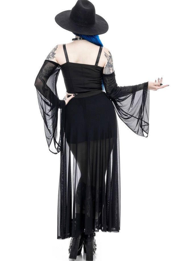 Restyle - Midnight Veil Black - Top | Women-Image