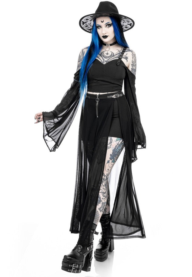 Restyle - Midnight Veil Black - Top | Women-Image