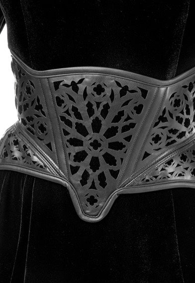 Restyle - Rosarium Corset Black - Belt | Neutral-Image