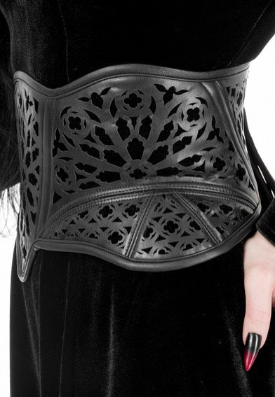 Restyle - Rosarium Corset Black - Belt | Neutral-Image