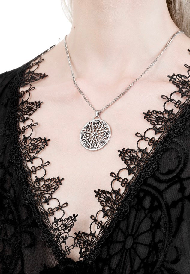 Restyle - Rosarium Silver - Necklace | Neutral-Image