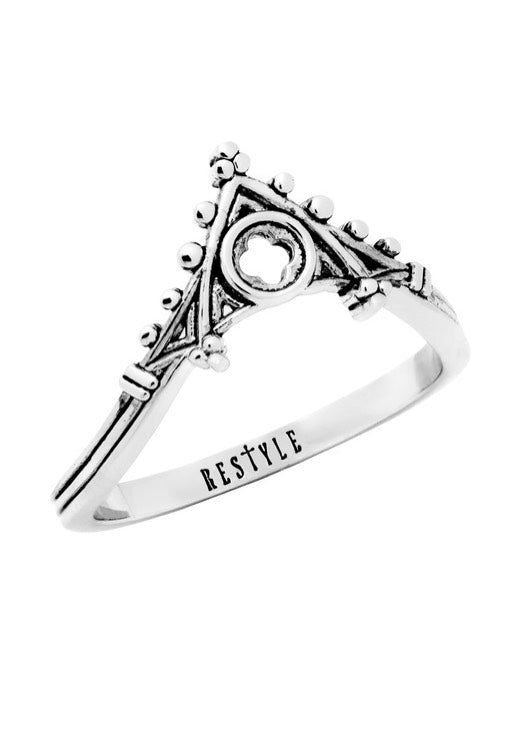 Restyle - Salvation Stacker Silver - Ring | Neutral-Image