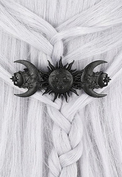 Restyle - Sun And Moon Black - Hair Clip | Neutral-Image