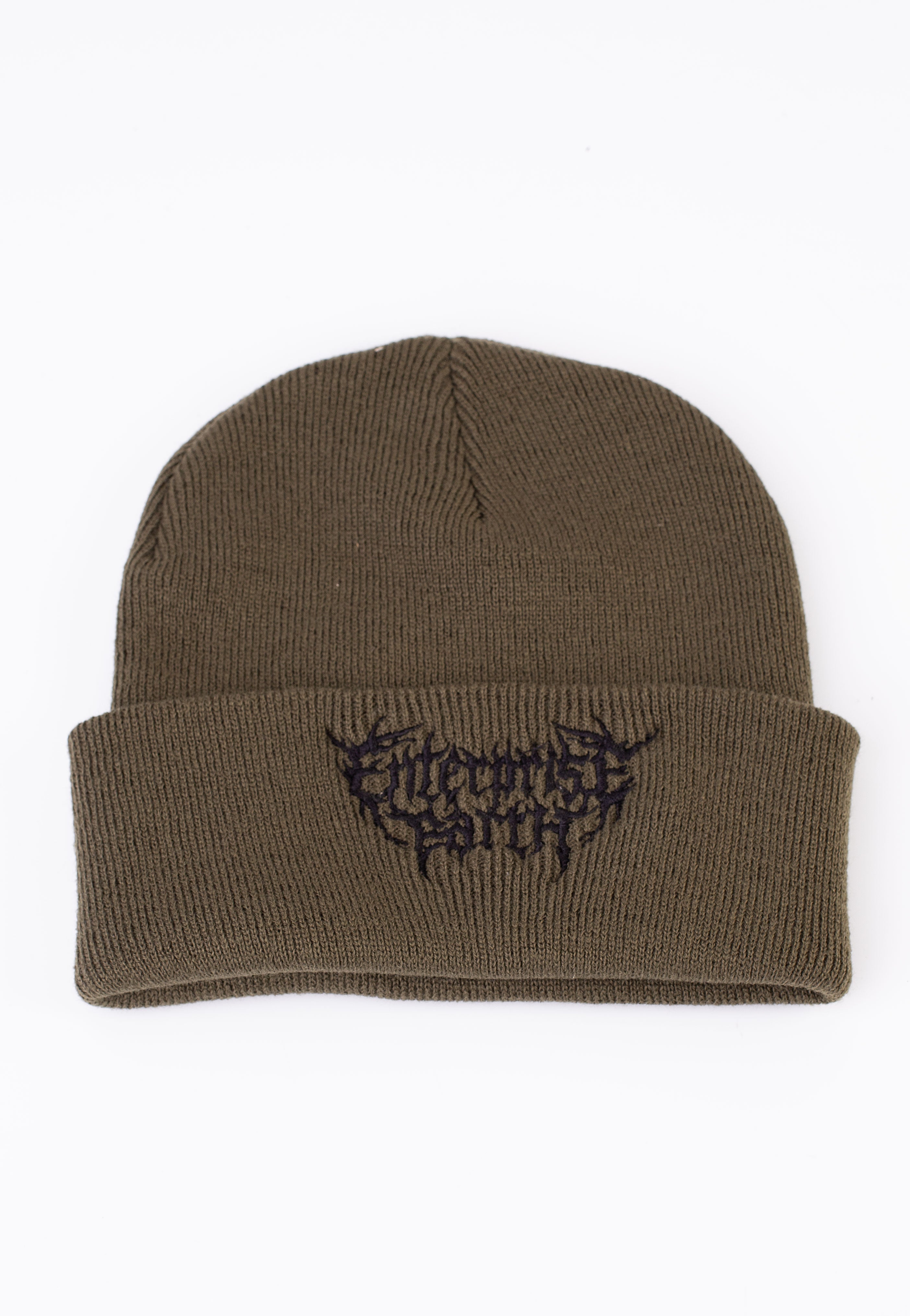 Enterprise Earth - Black Logo Moss Green - Beanie | Men-Image