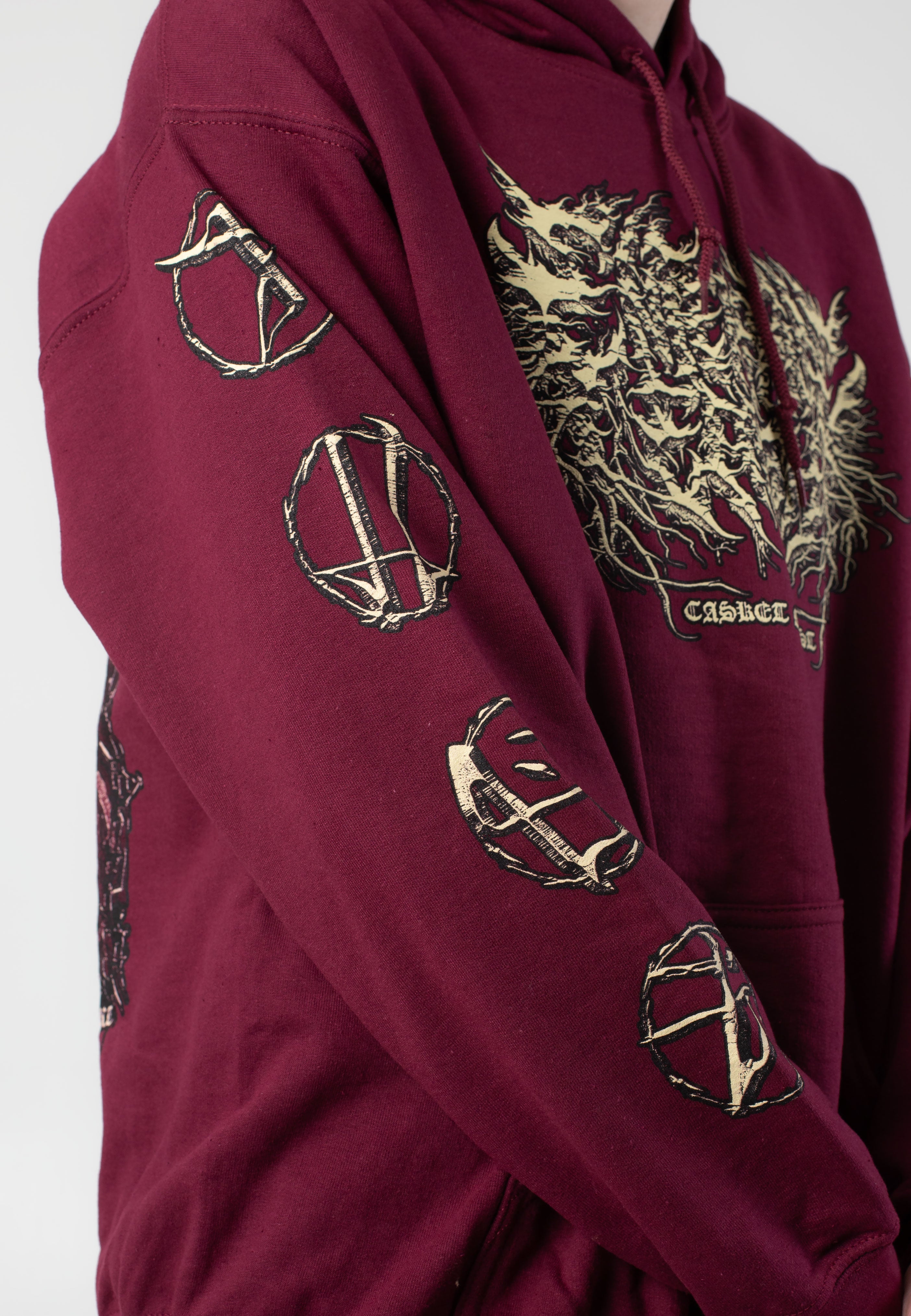 Enterprise Earth - Casket Of Rust Maroon - Hoodie | Men-Image