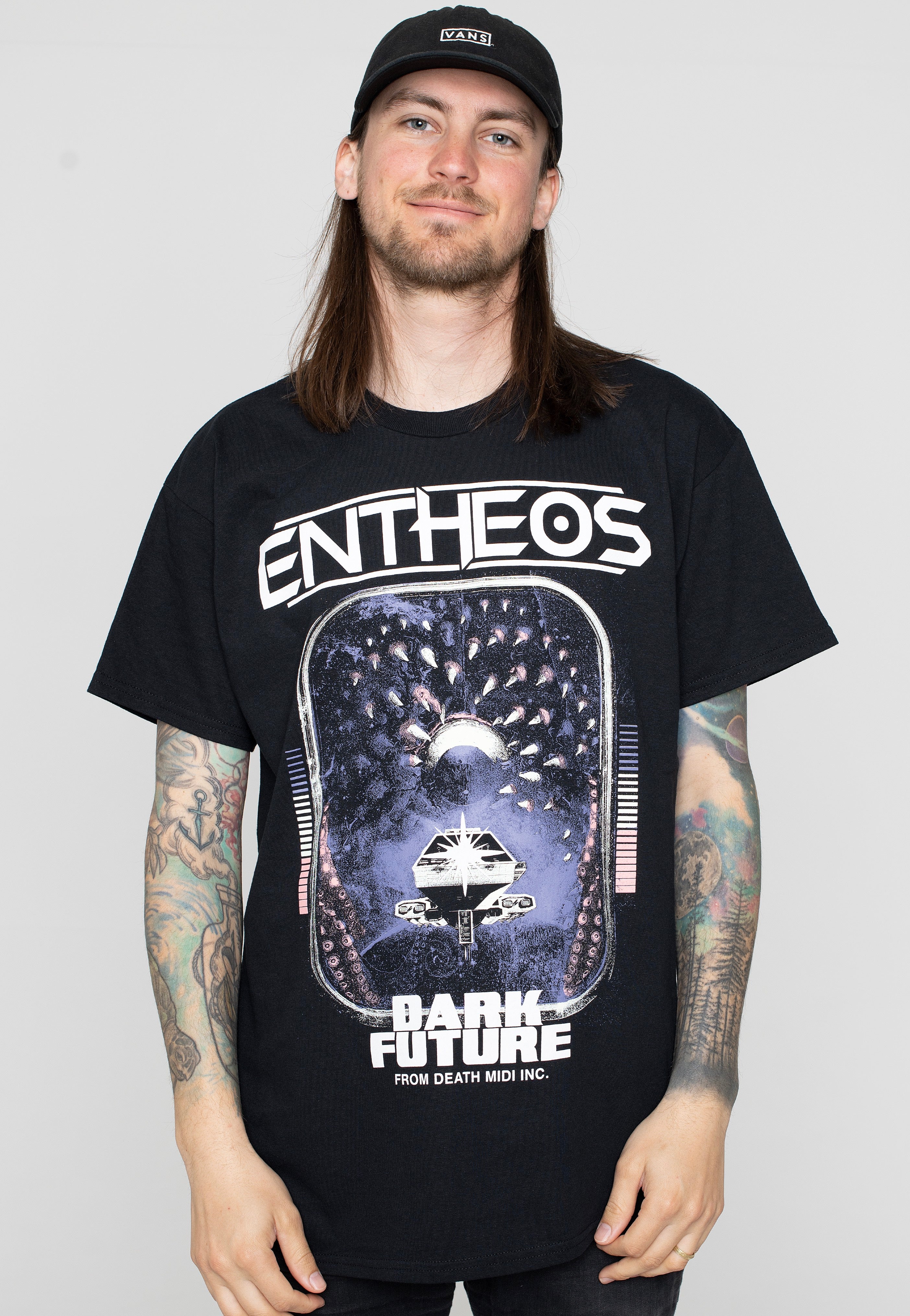 Entheos - Dark Future Spaceship - T-Shirt | Men-Image