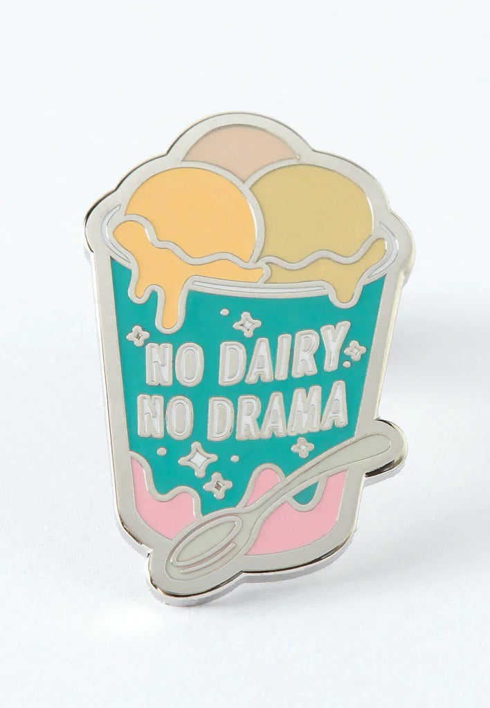 Punky Pins - No Dairy No Drama - Pin | Neutral-Image