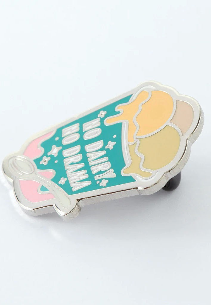 Punky Pins - No Dairy No Drama - Pin | Neutral-Image