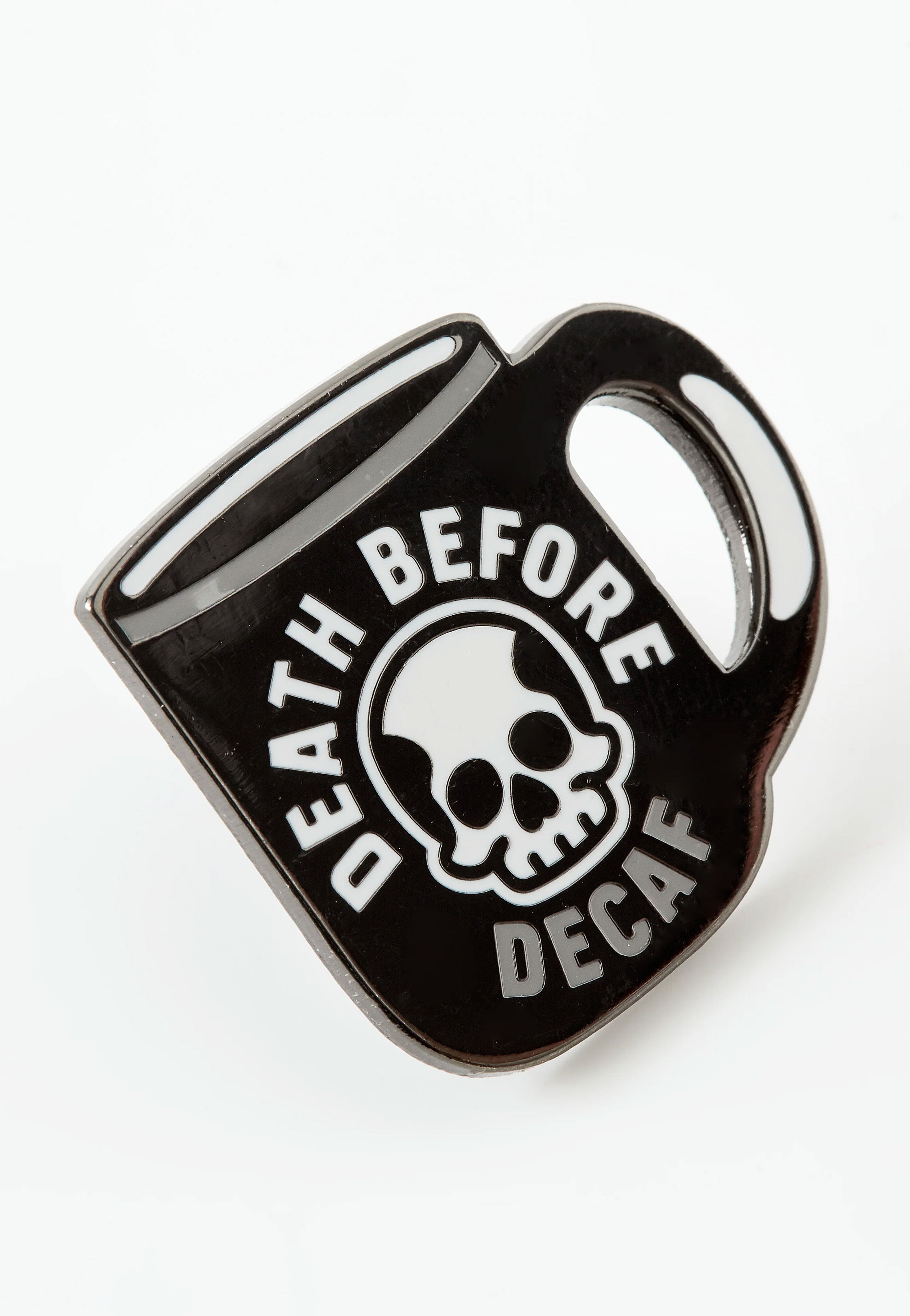 Punky Pins - Death Before Decaf - Pin | Neutral-Image