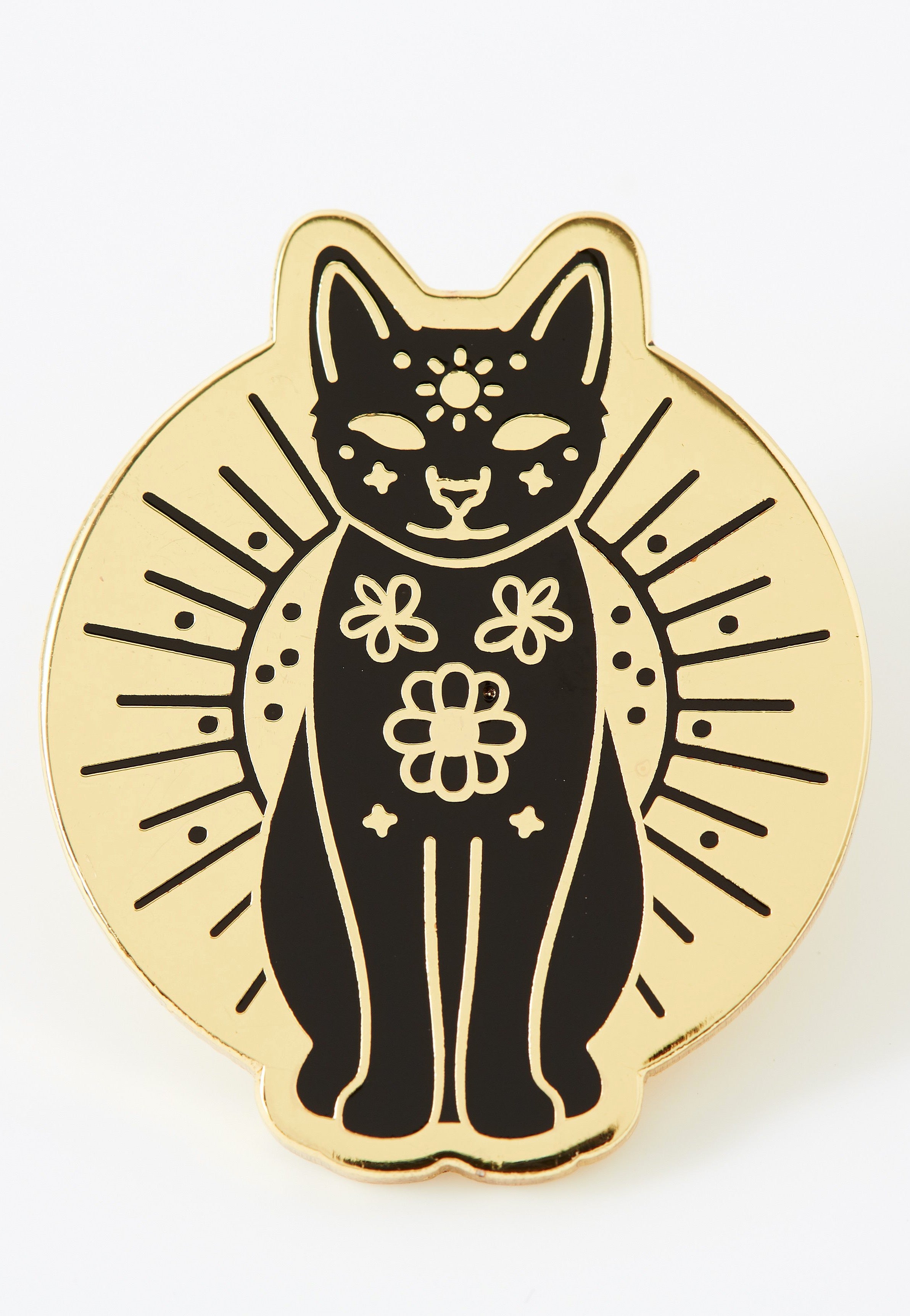 Punky Pins - Mystic Mog Gold Plated - Pin | Neutral-Image