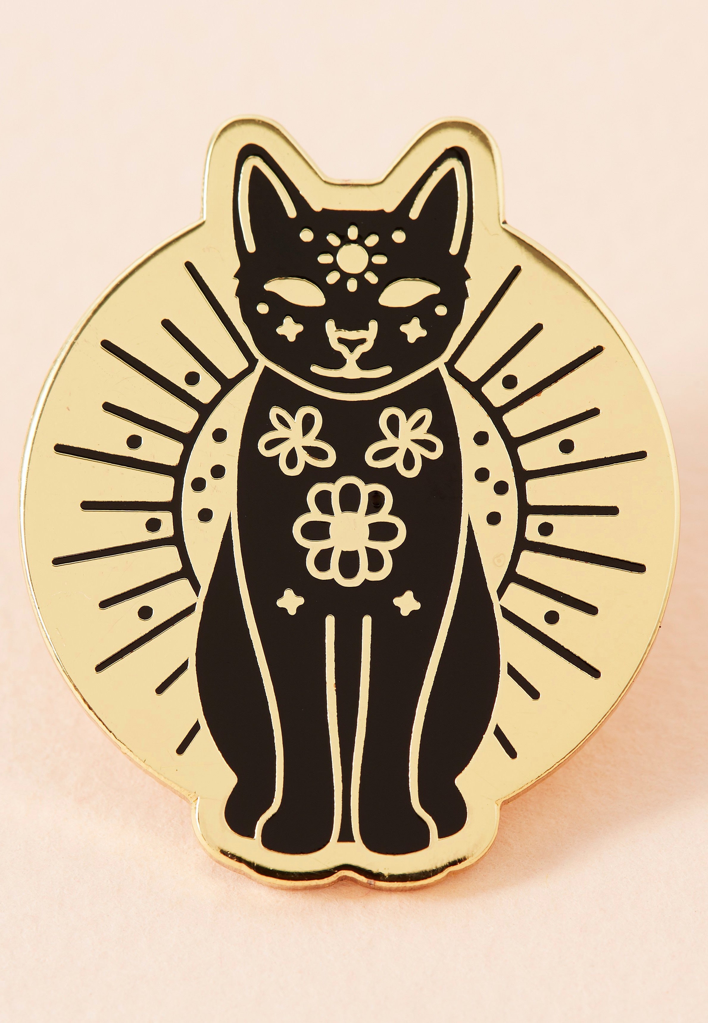 Punky Pins - Mystic Mog Gold Plated - Pin | Neutral-Image