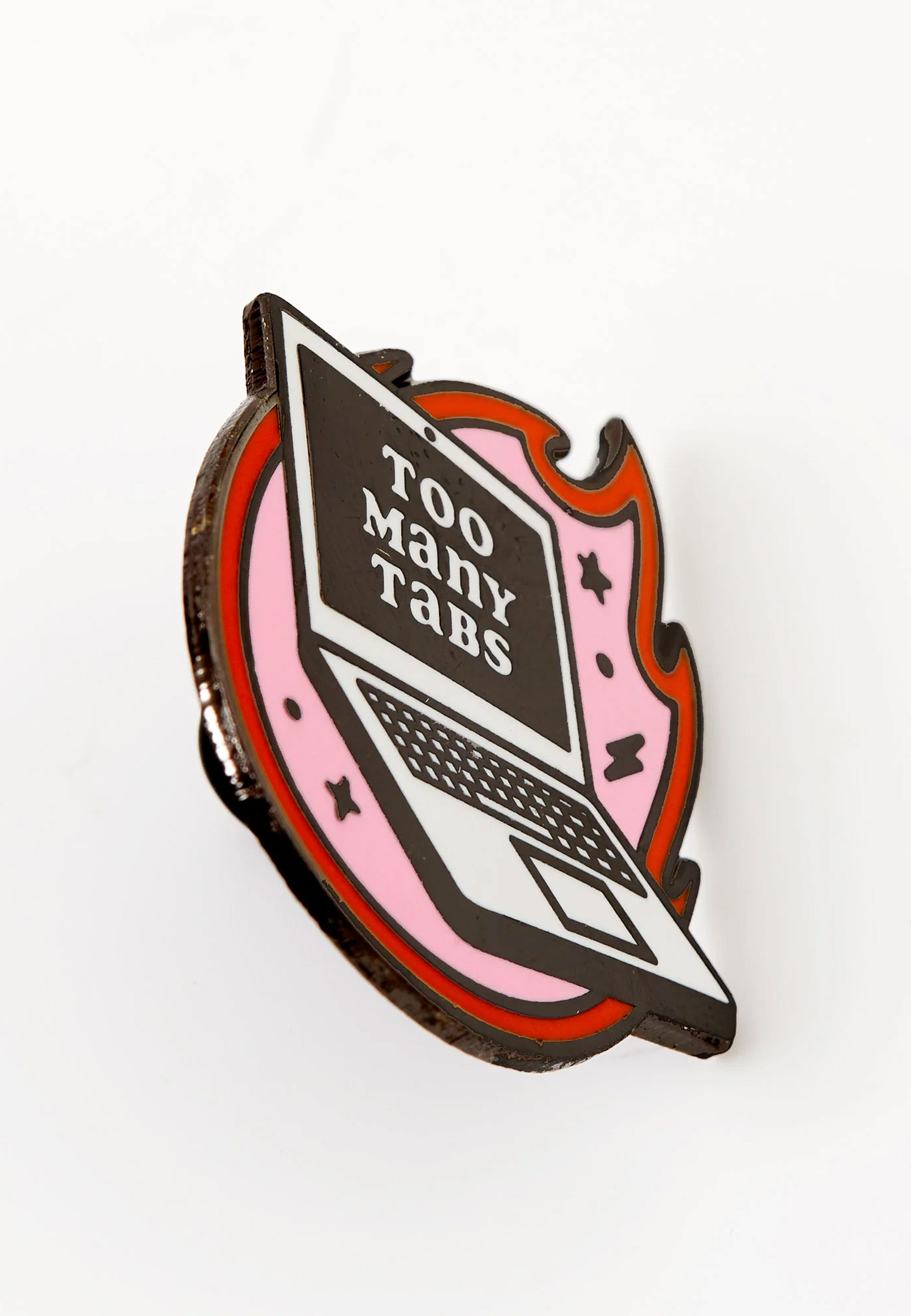 Punky Pins - Too Many Tabs - Pin | Neutral-Image