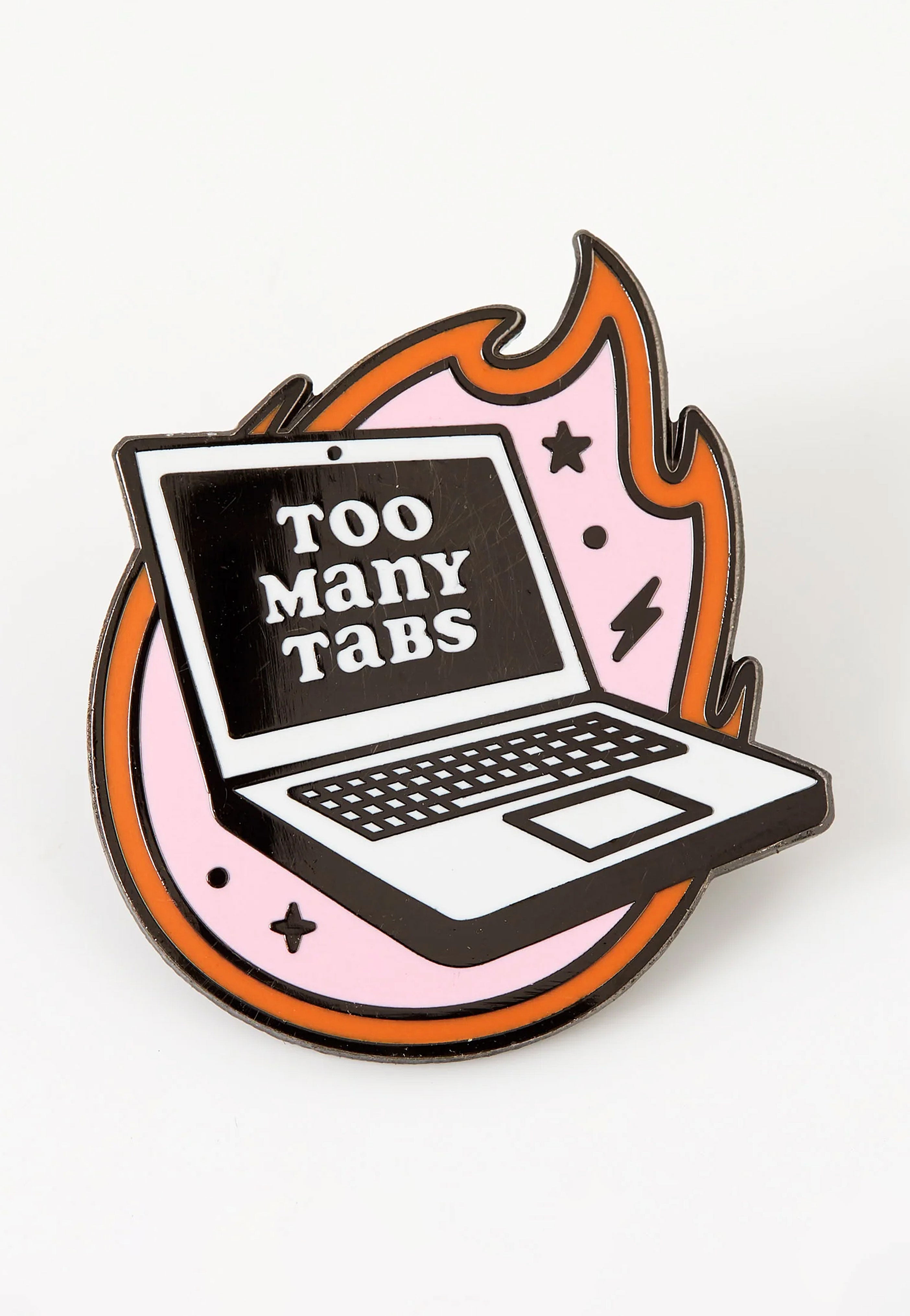 Punky Pins - Too Many Tabs - Pin | Neutral-Image