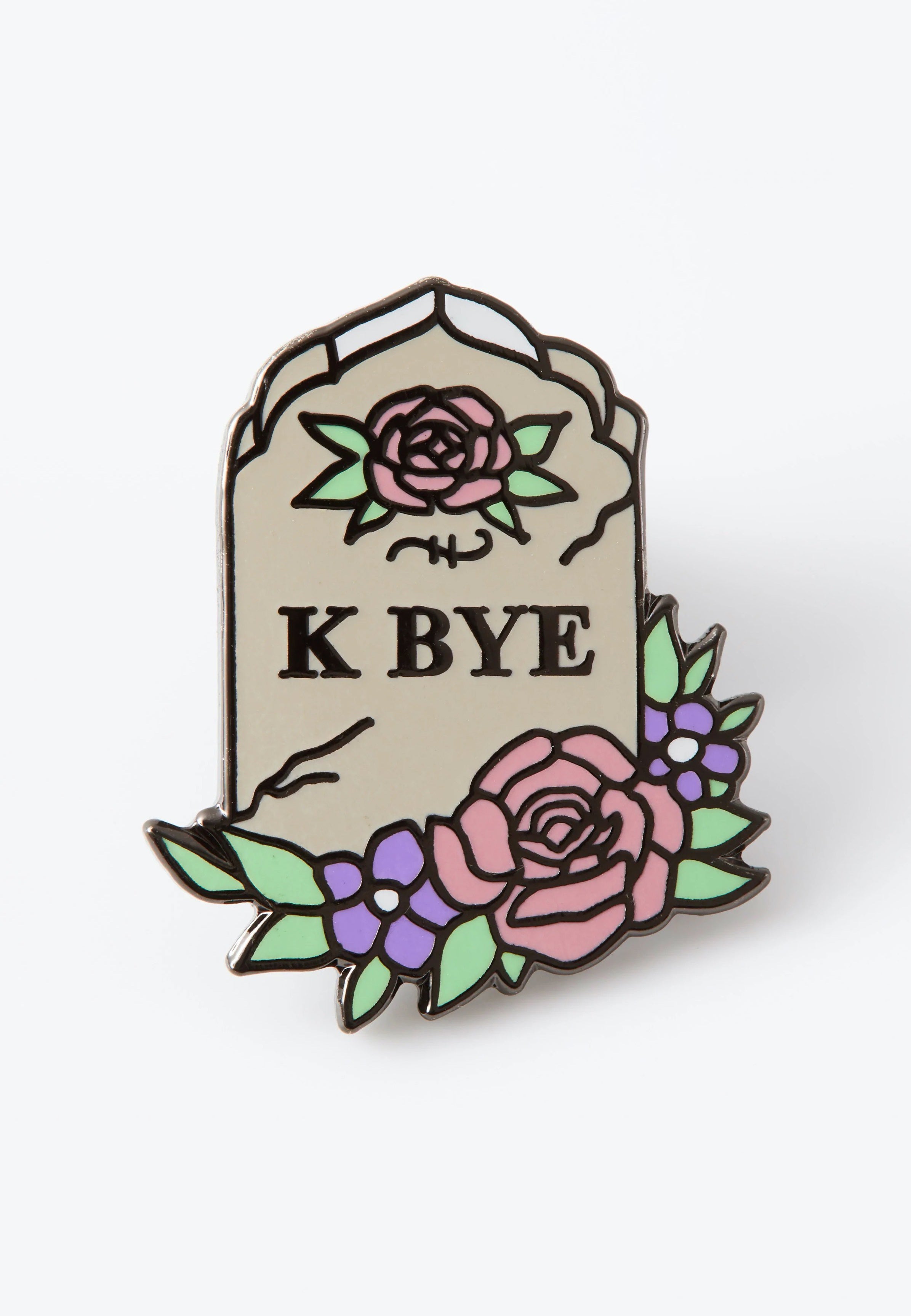 Punky Pins - K Bye Enamel - Pin | Neutral-Image