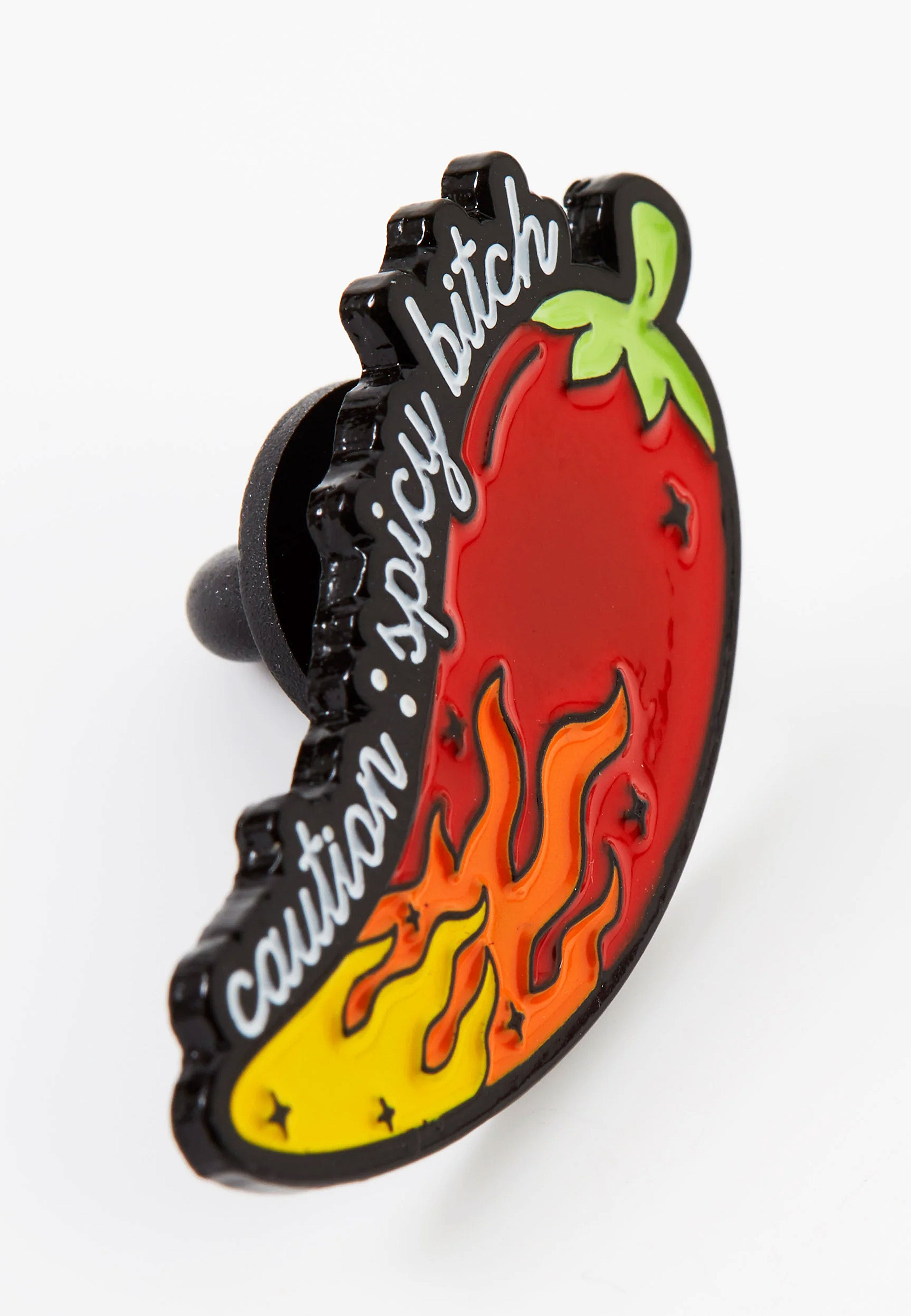 Punky Pins - Caution: Spicy Bitch - Pin | Neutral-Image