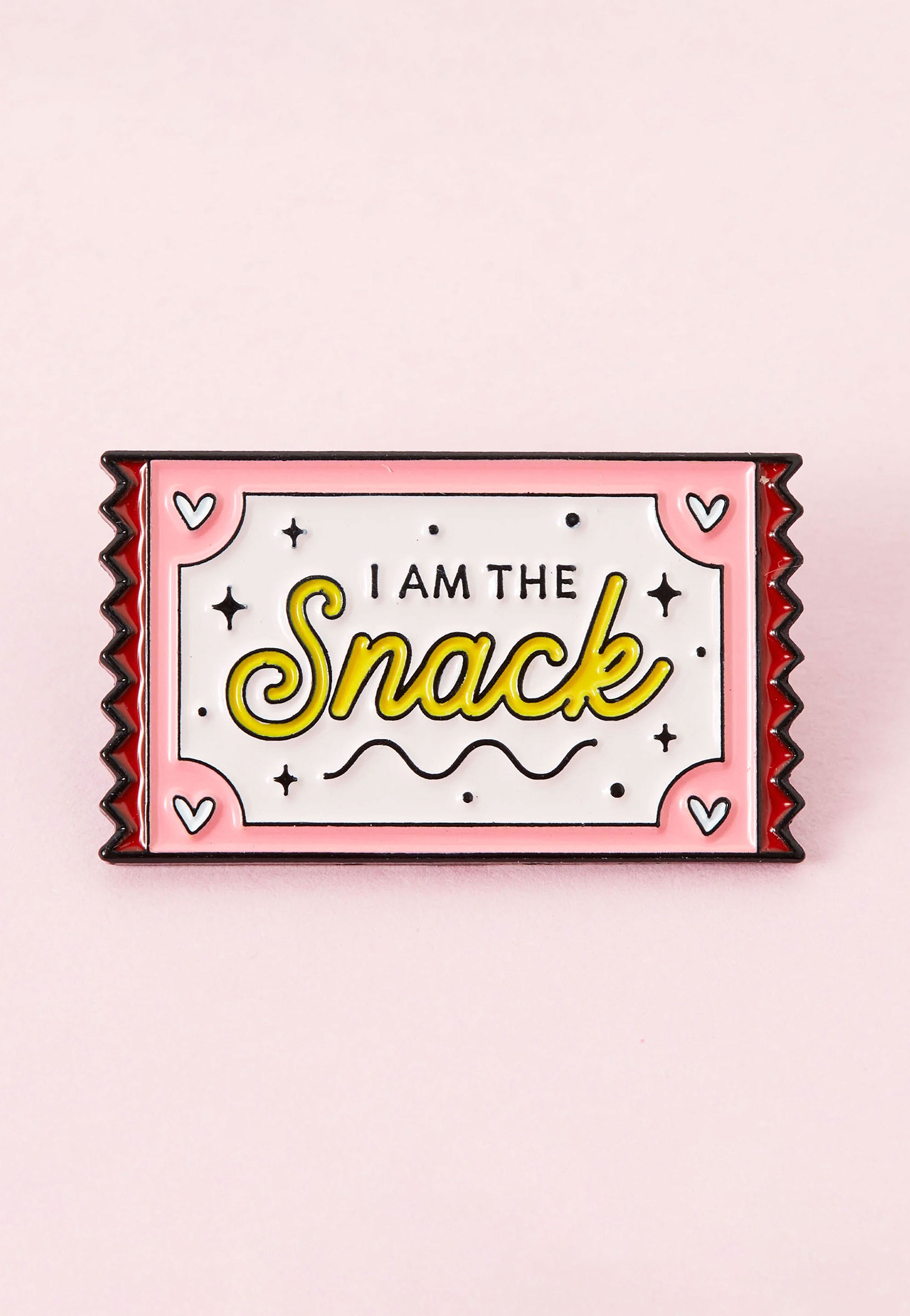 Punky Pins - I Am The Snack Enamel - Pin | Neutral-Image