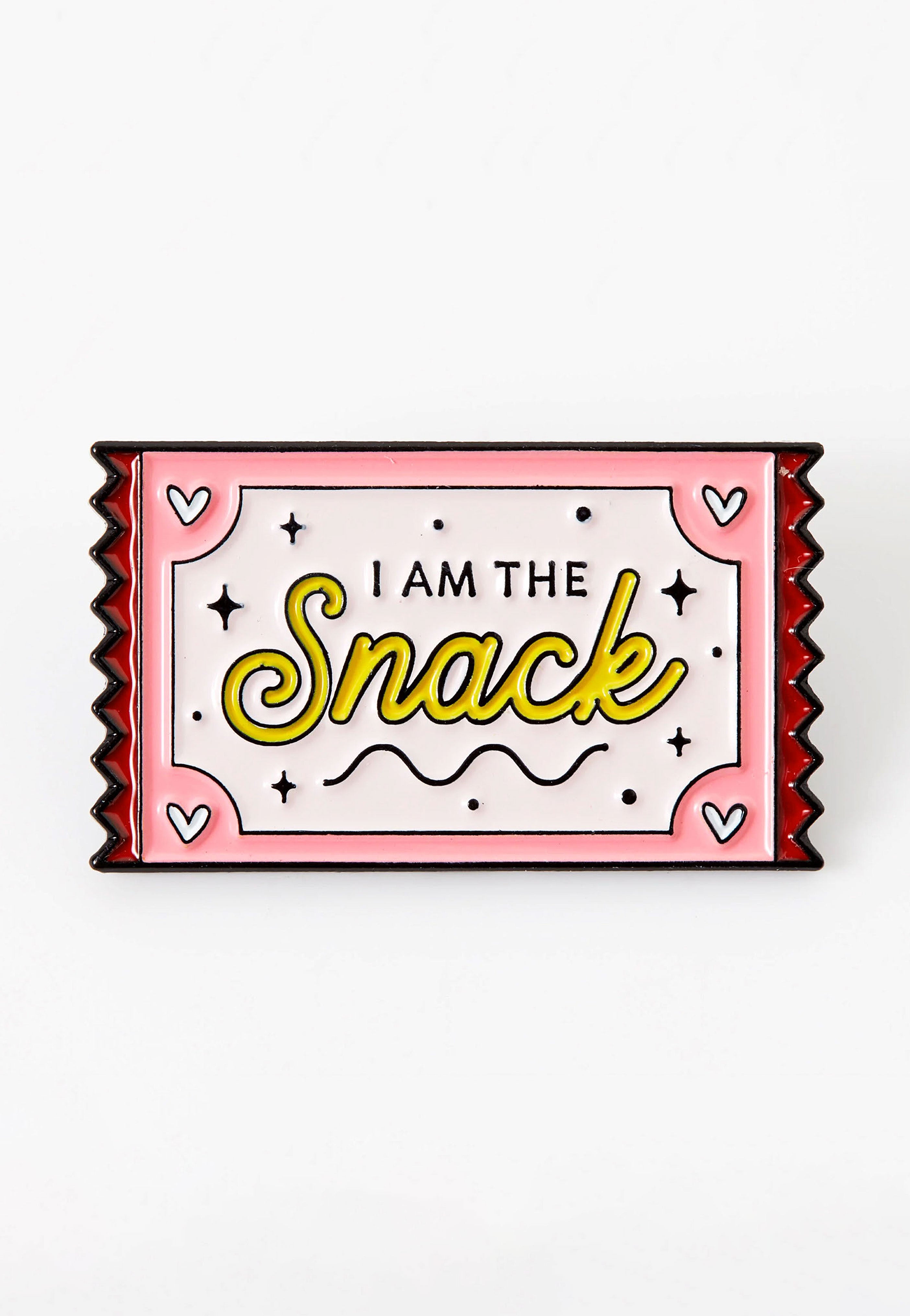 Punky Pins - I Am The Snack Enamel - Pin | Neutral-Image