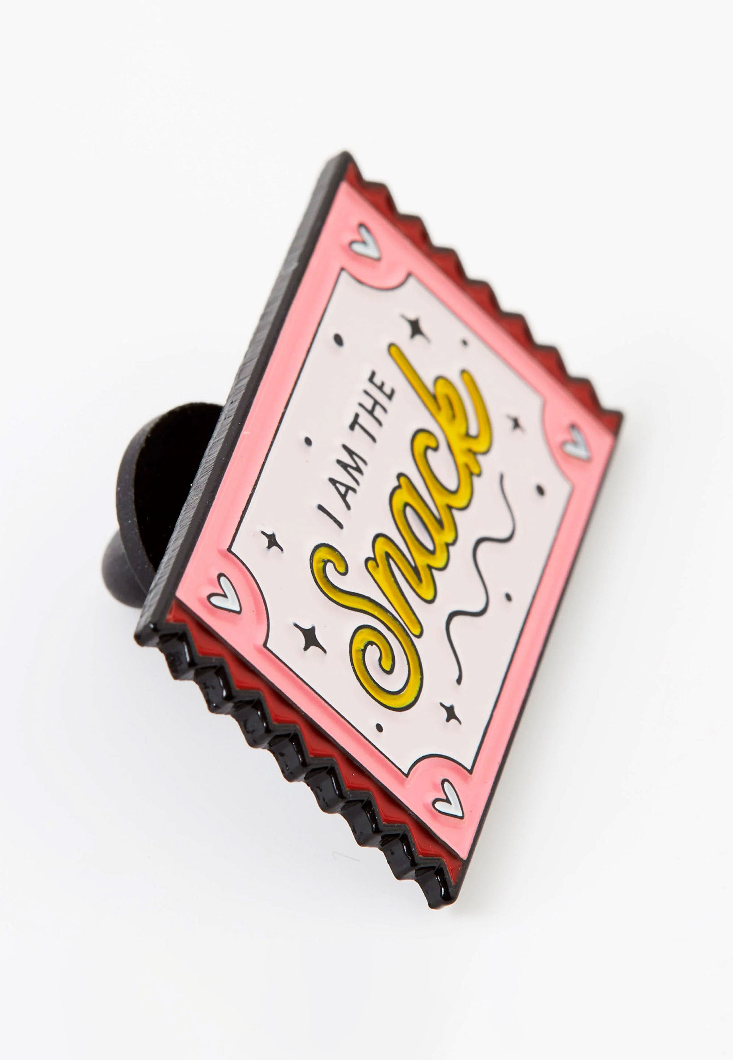 Punky Pins - I Am The Snack Enamel - Pin | Neutral-Image