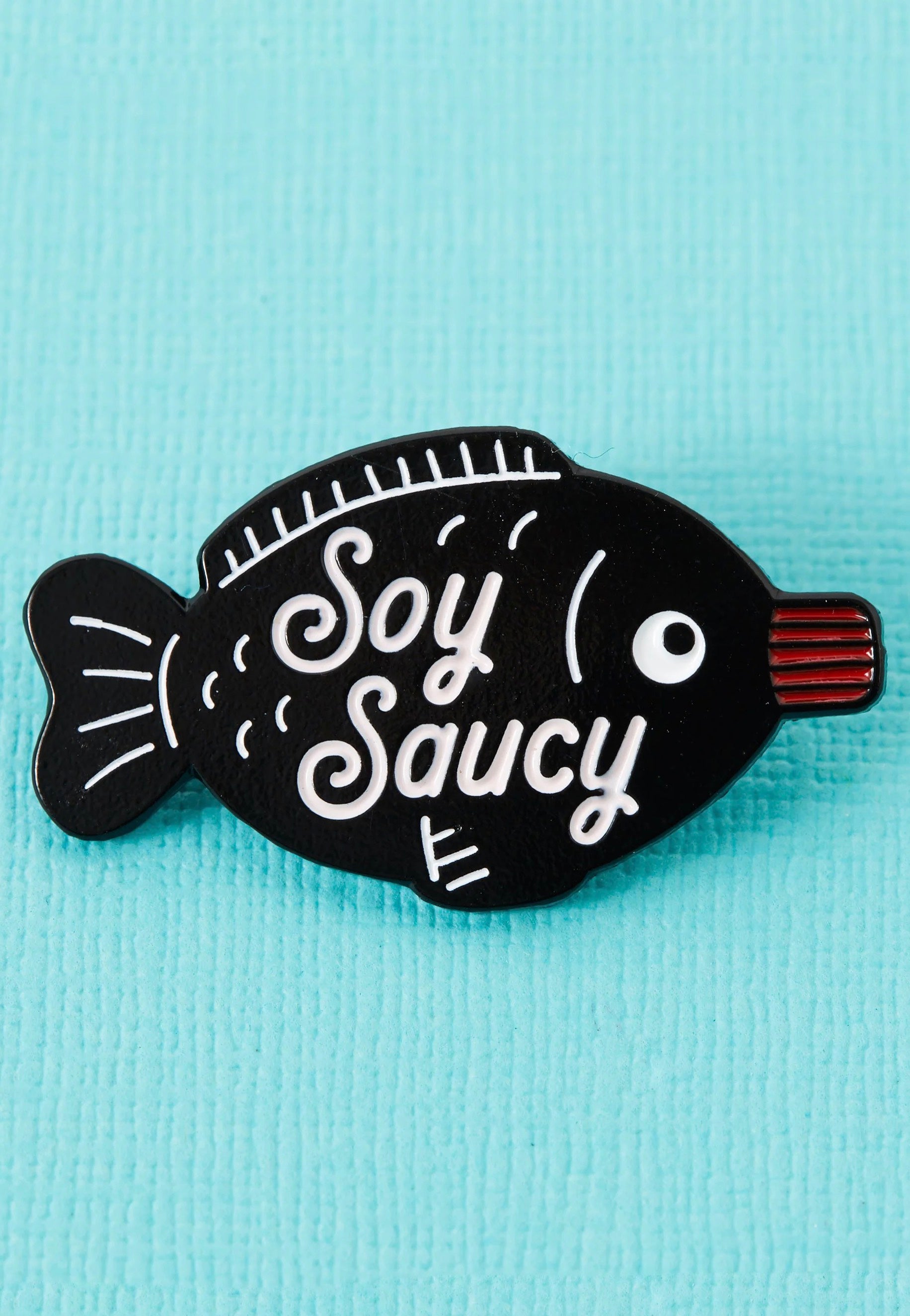 Punky Pins - Soy Saucy Enamel - Pin | Neutral-Image