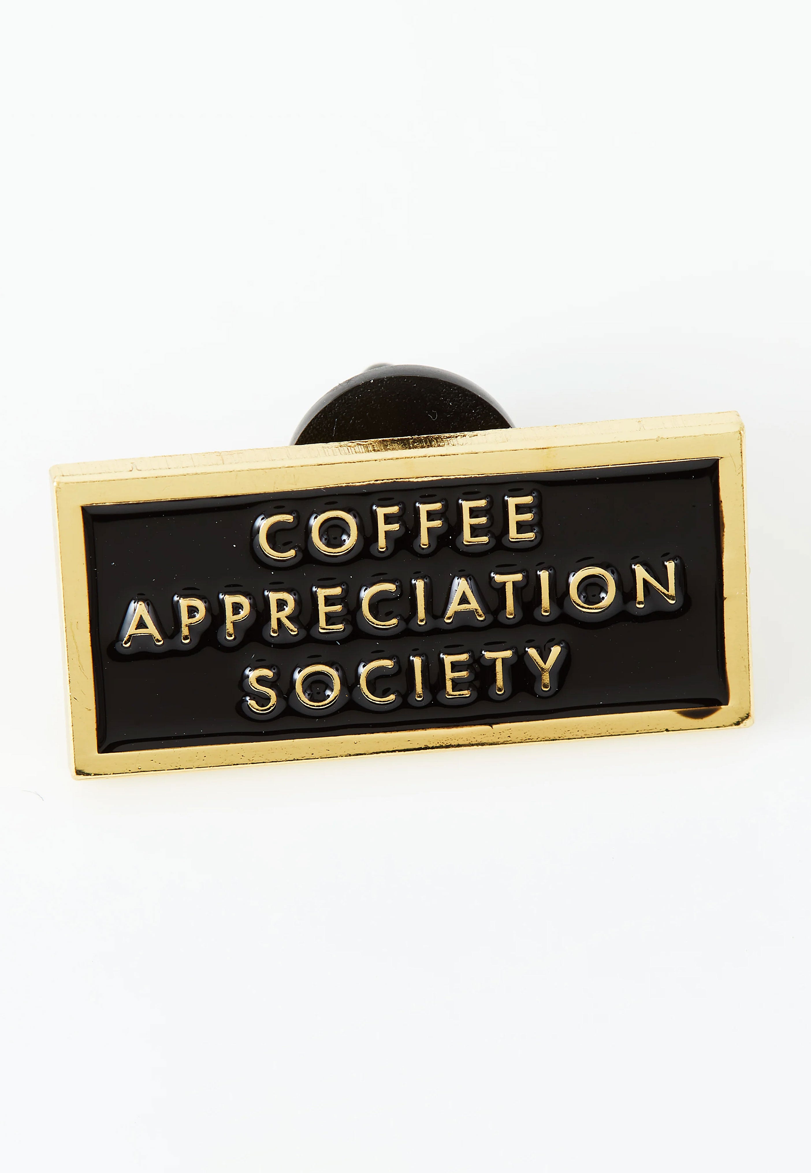 Punky Pins - Coffee Appreciation Society - Pin | Neutral-Image