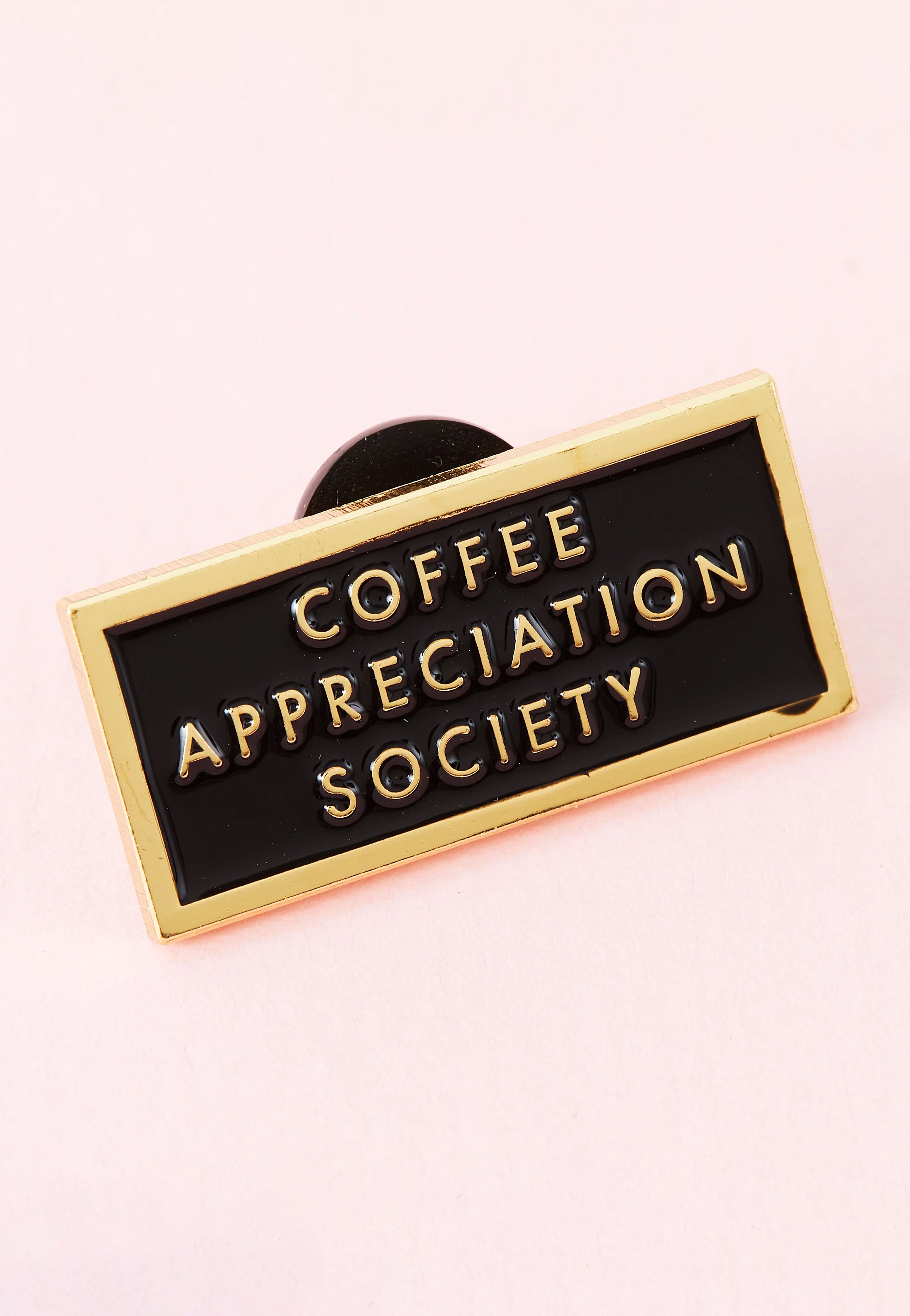 Punky Pins - Coffee Appreciation Society - Pin | Neutral-Image