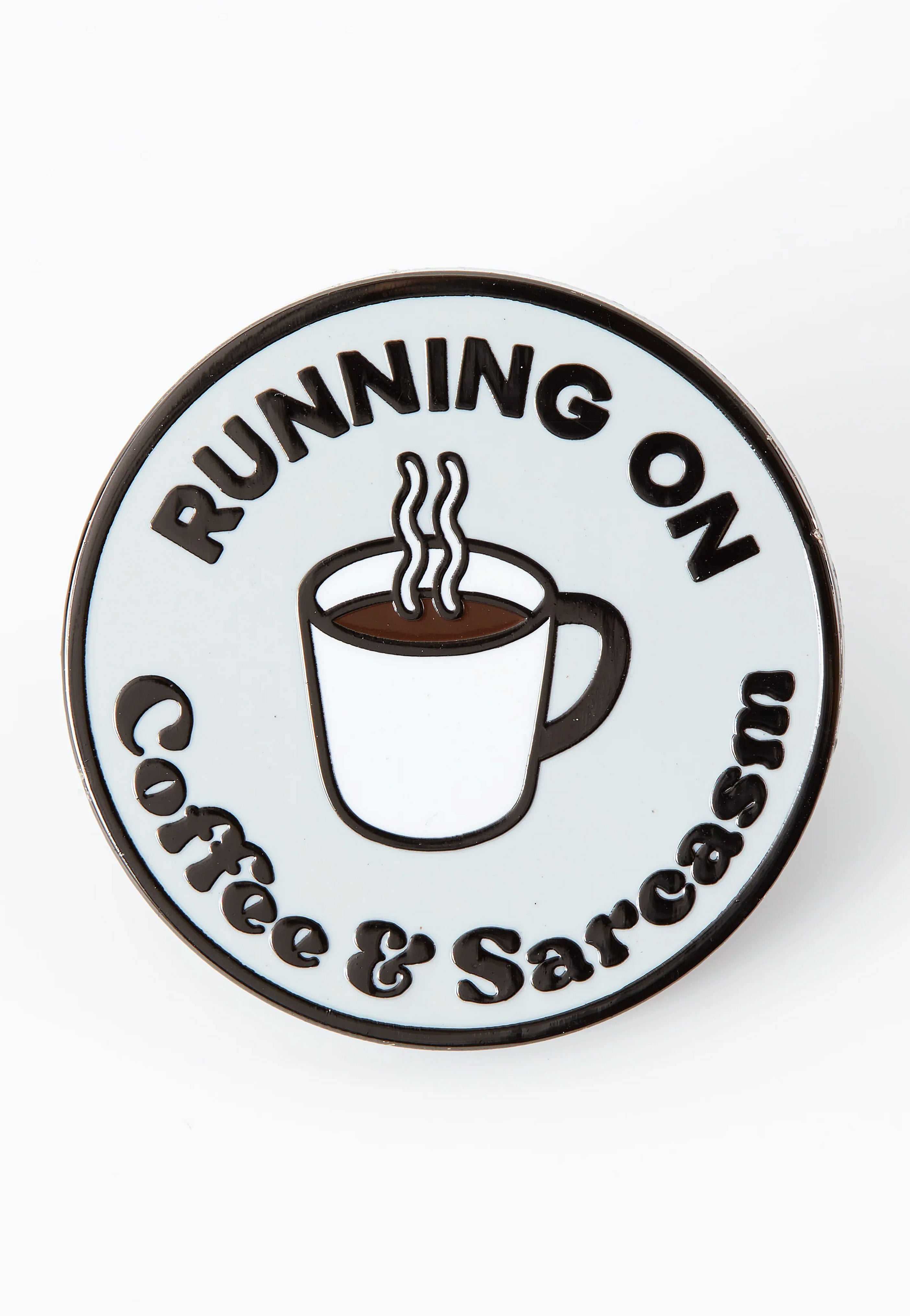 Punky Pins - Coffee & Sarcasm - Pin | Neutral-Image