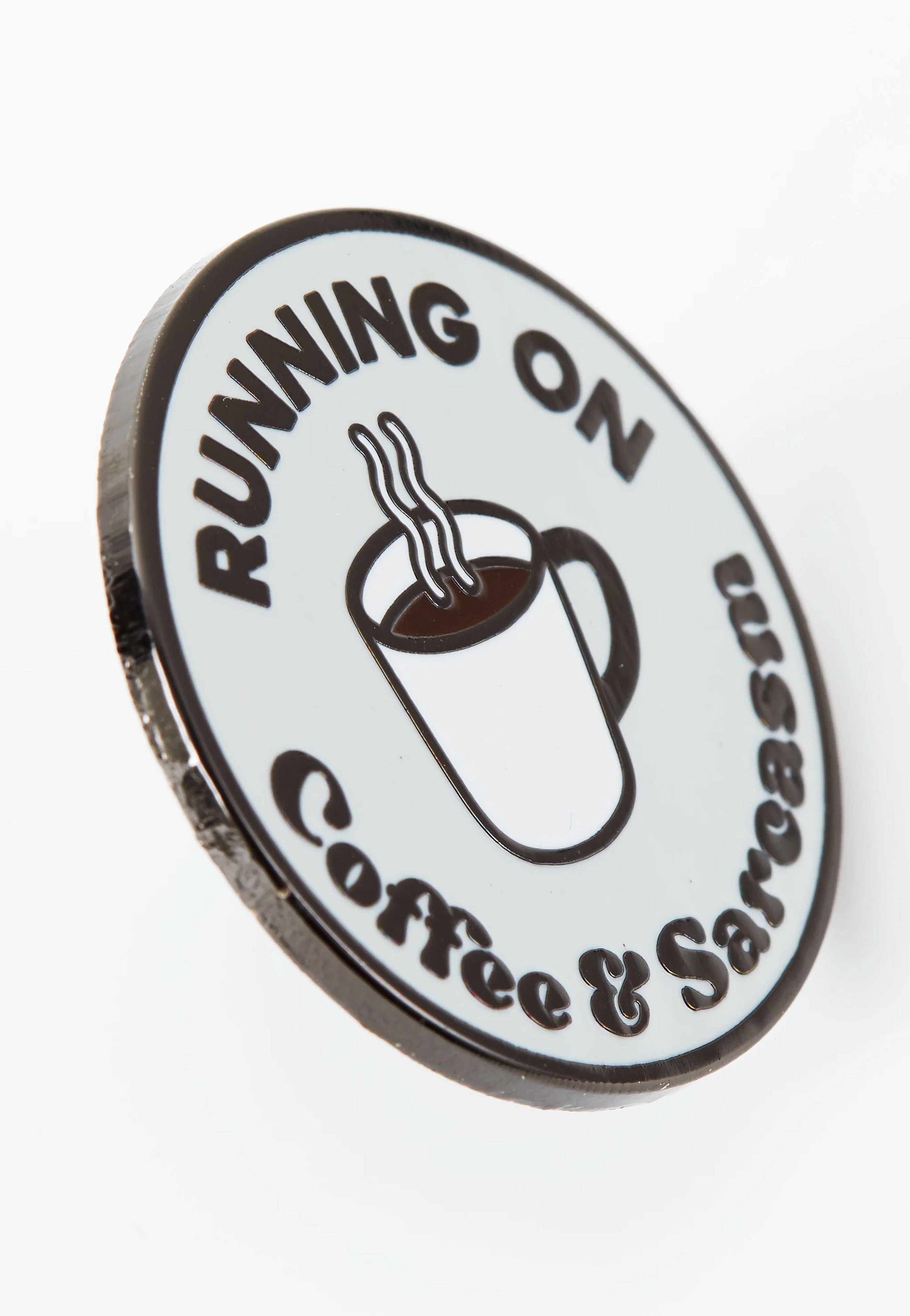 Punky Pins - Coffee & Sarcasm - Pin | Neutral-Image