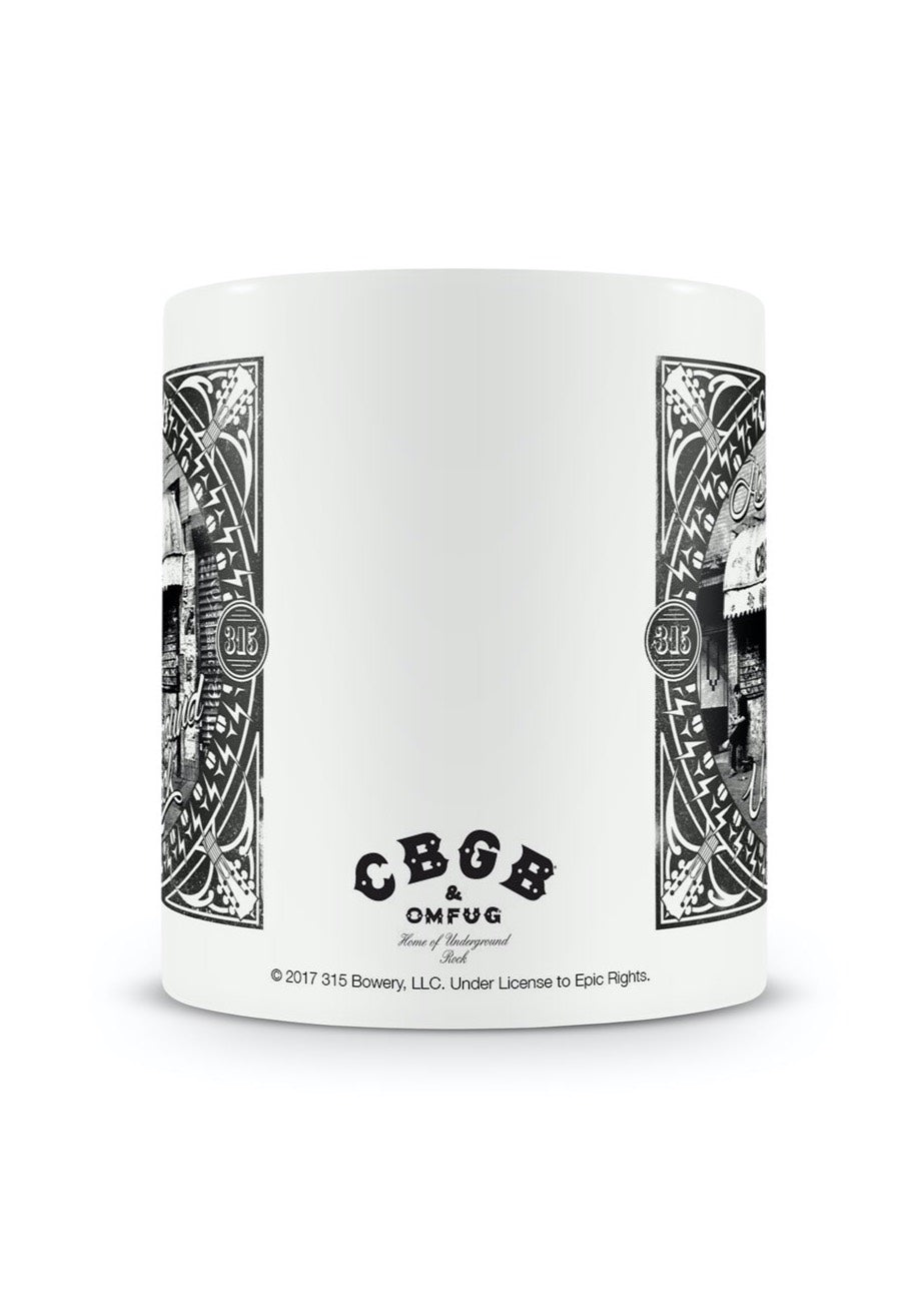 CBGB - Home Of Underground Rock - Mug | Neutral-Image