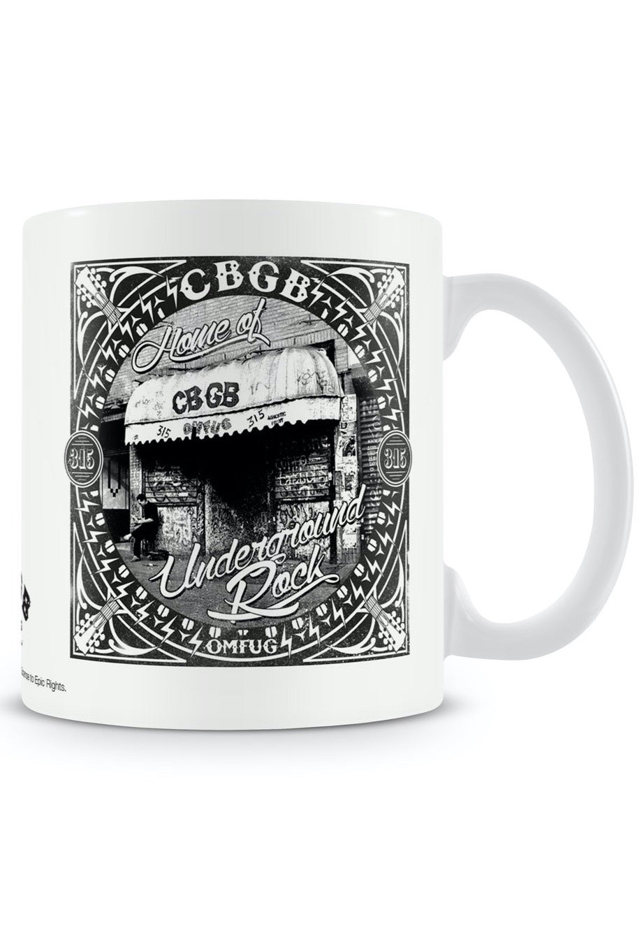 CBGB - Home Of Underground Rock - Mug | Neutral-Image