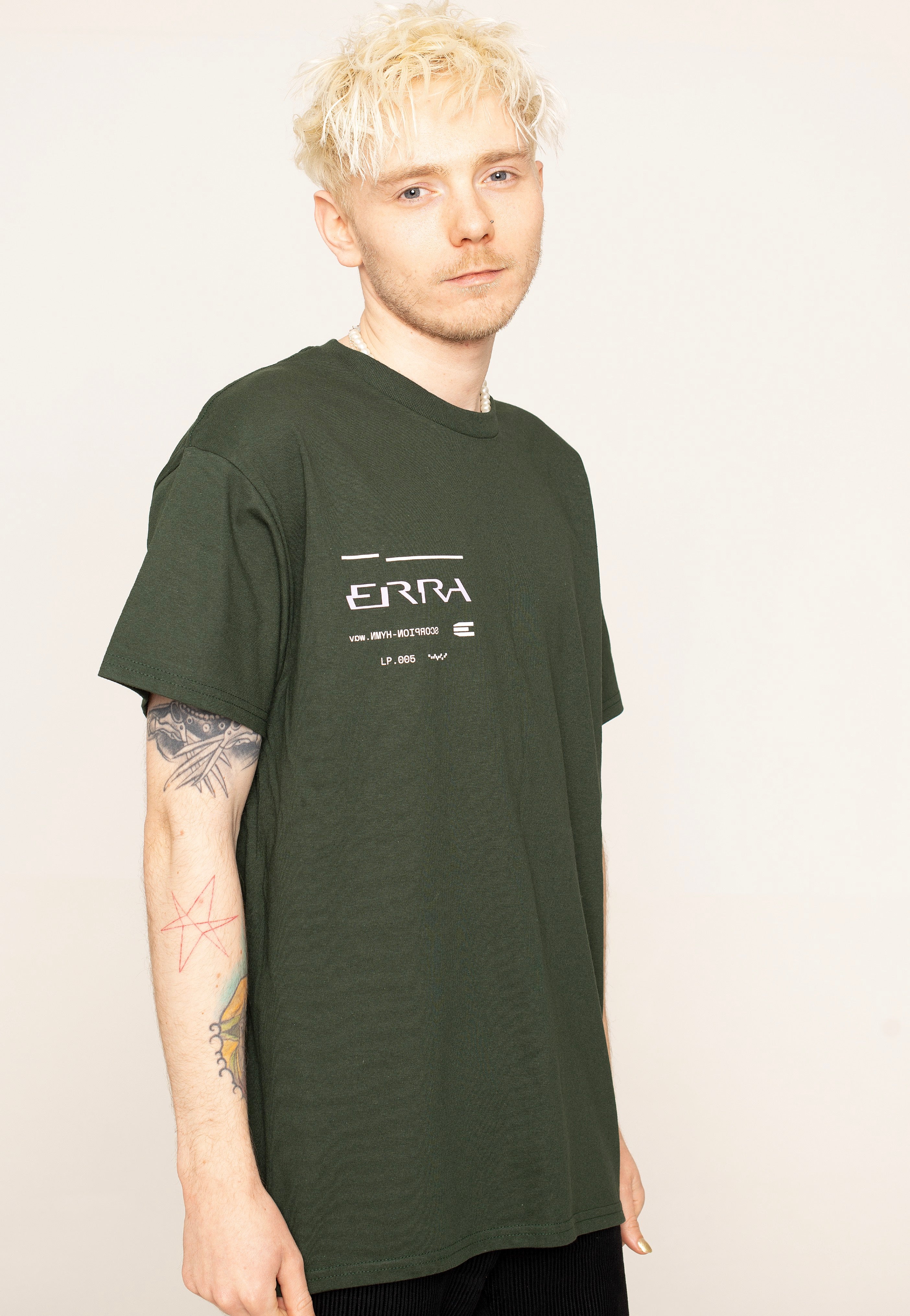 Erra - Scorpion Forest Green - T-Shirt | Men-Image