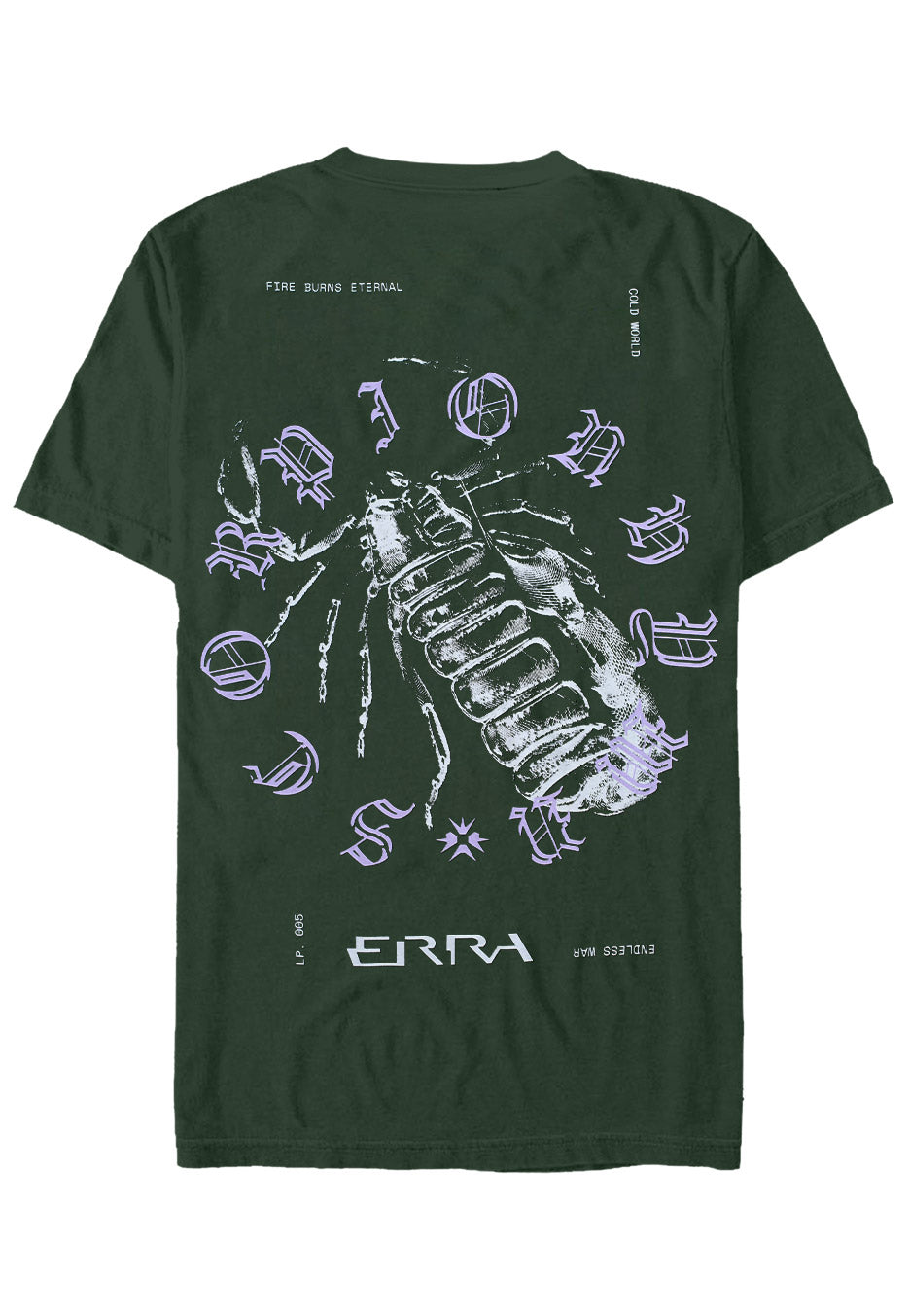 Erra - Scorpion Forest Green - T-Shirt | Neutral-Image