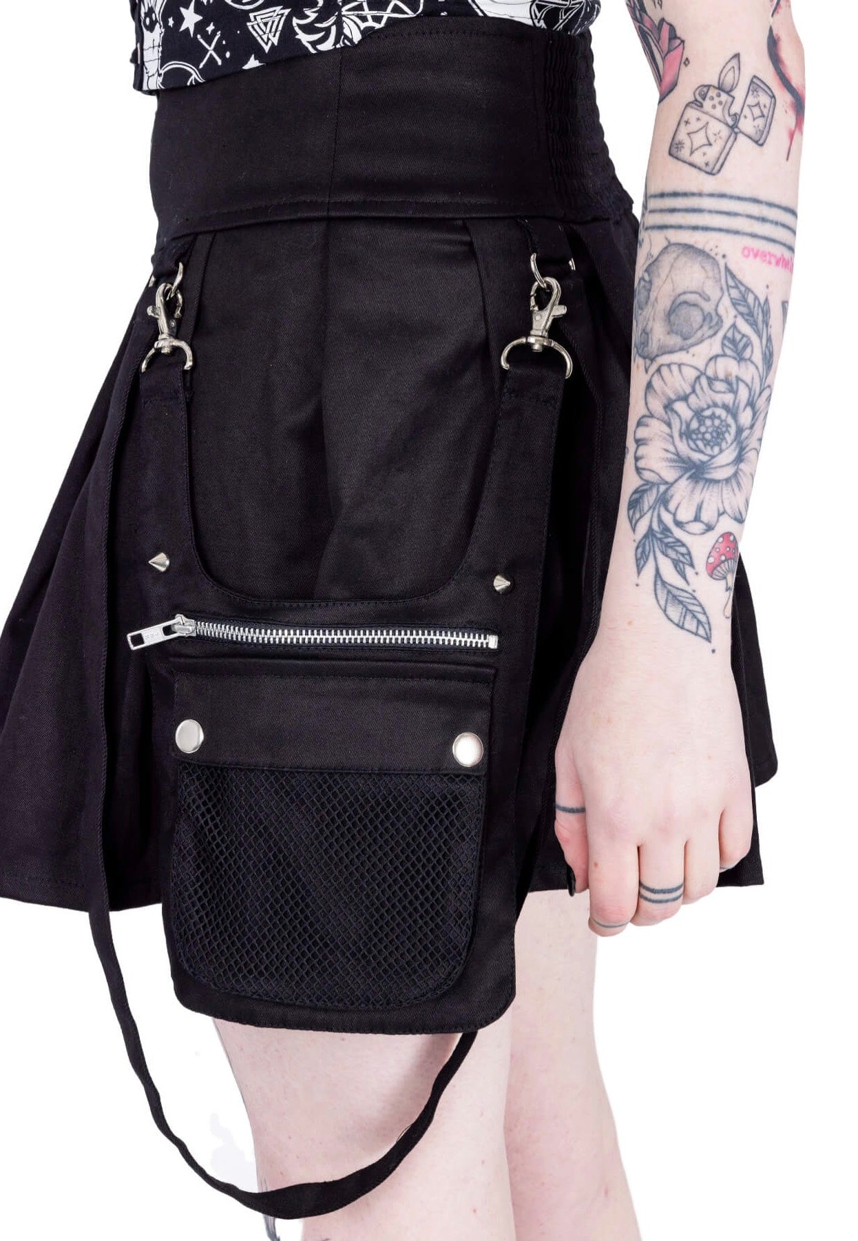 Chemical Black - Eseld Black - Skirt | Women-Image