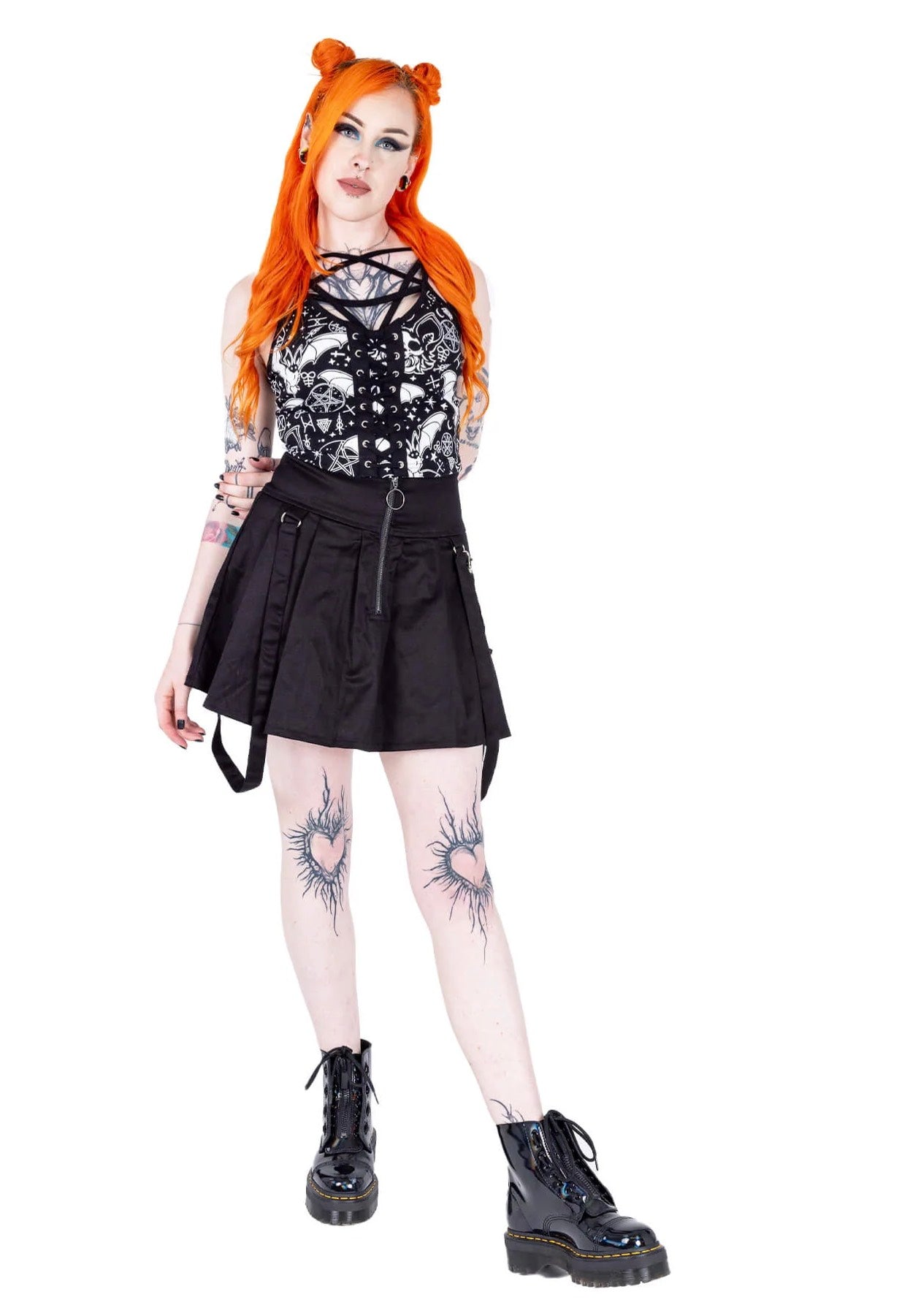 Chemical Black - Eseld Black - Skirt | Women-Image