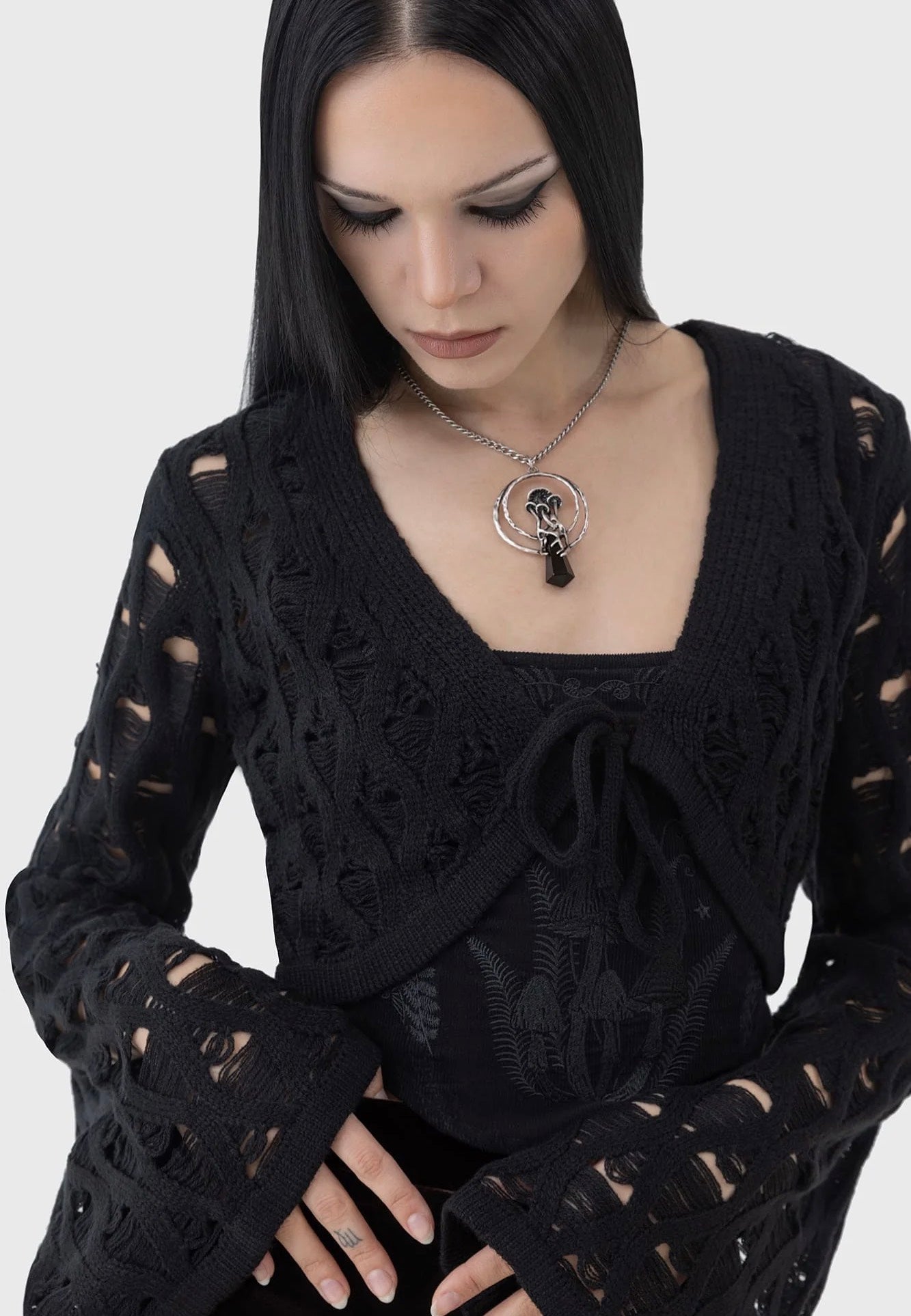 Killstar - Ethemea Black - Bolero | Women-Image