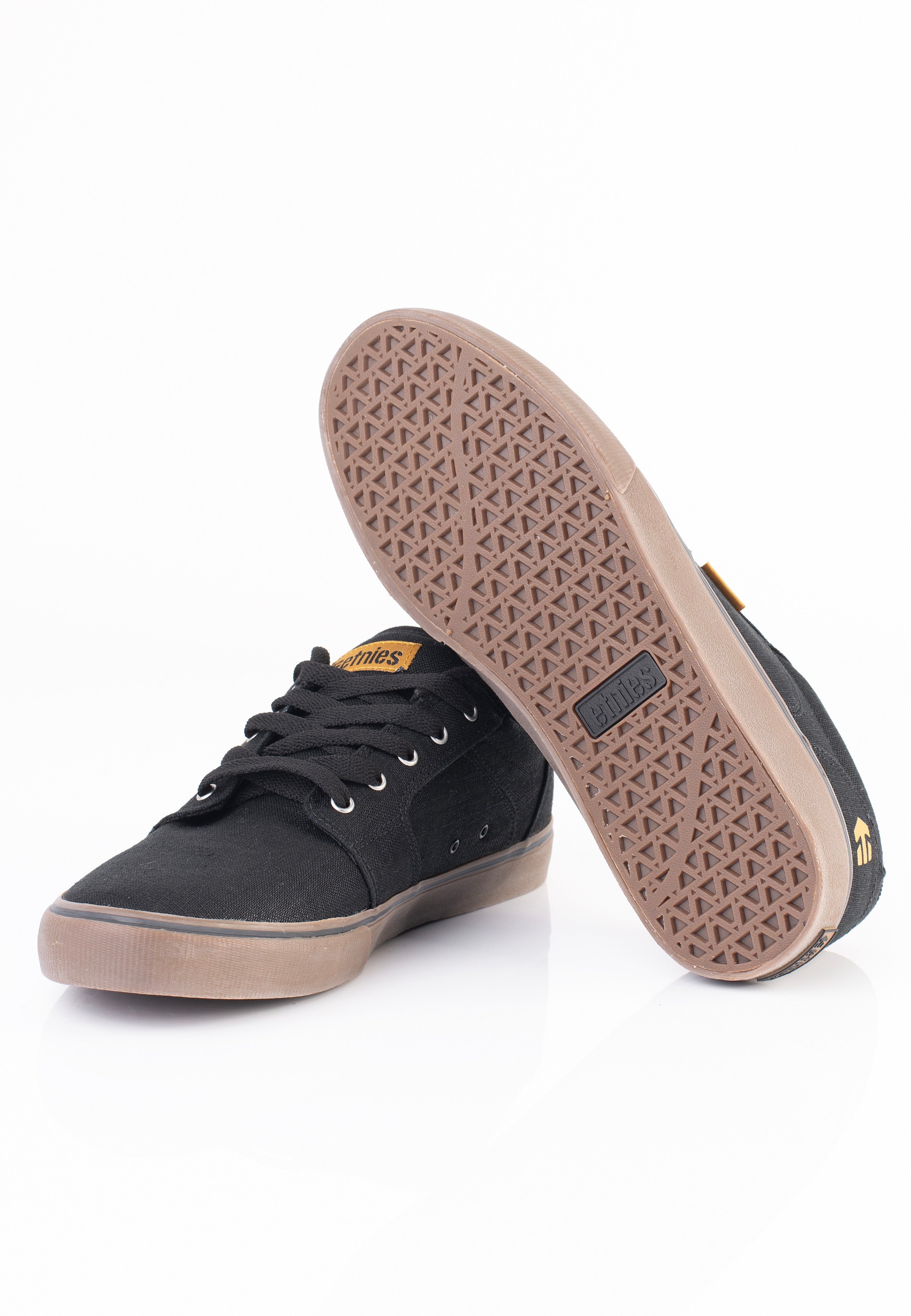 Etnies - Barge Ls Black/Gum/Silver - Shoes | Men-Image