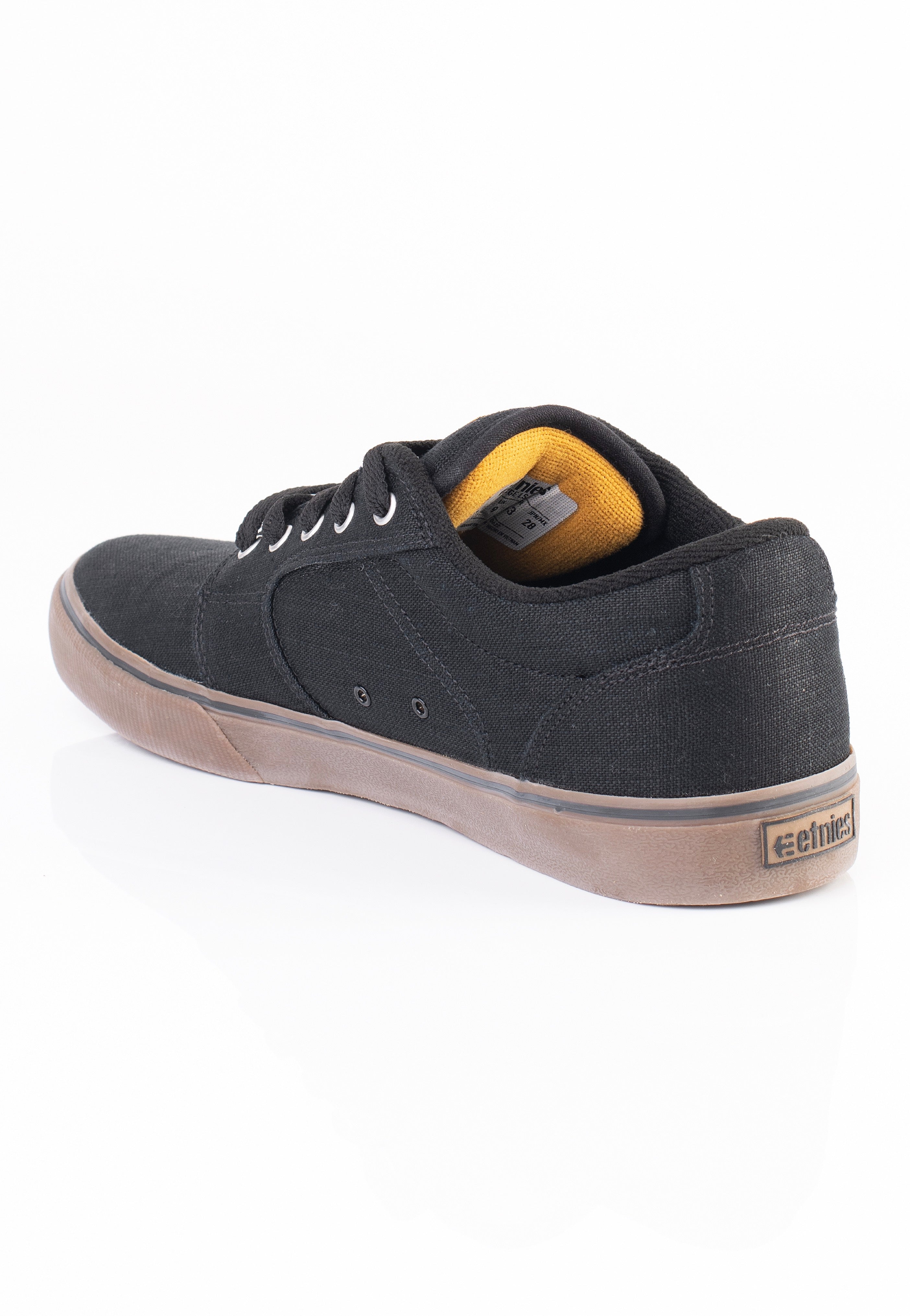 Etnies - Barge Ls Black/Gum/Silver - Shoes | Men-Image