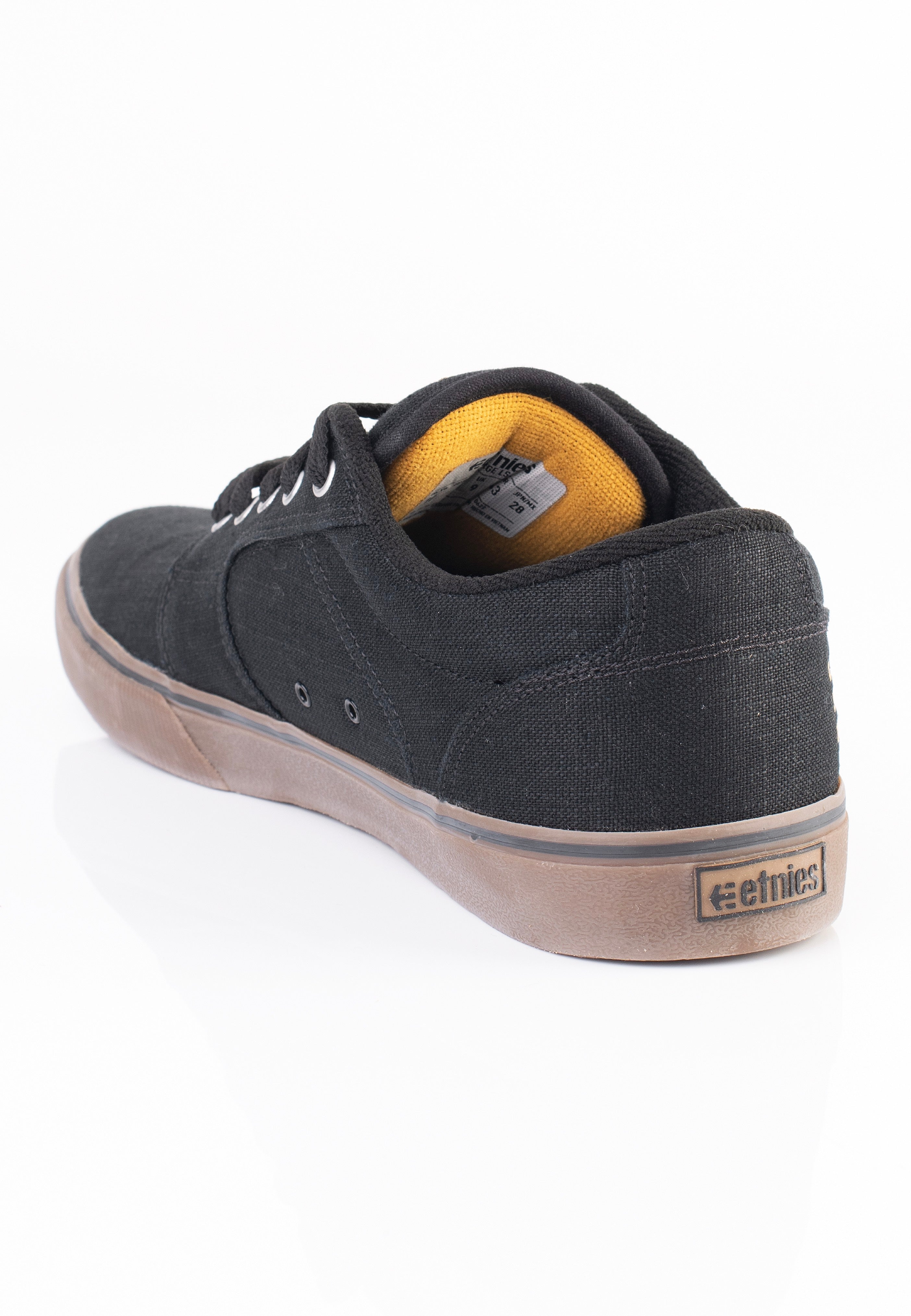 Etnies - Barge Ls Black/Gum/Silver - Shoes | Men-Image