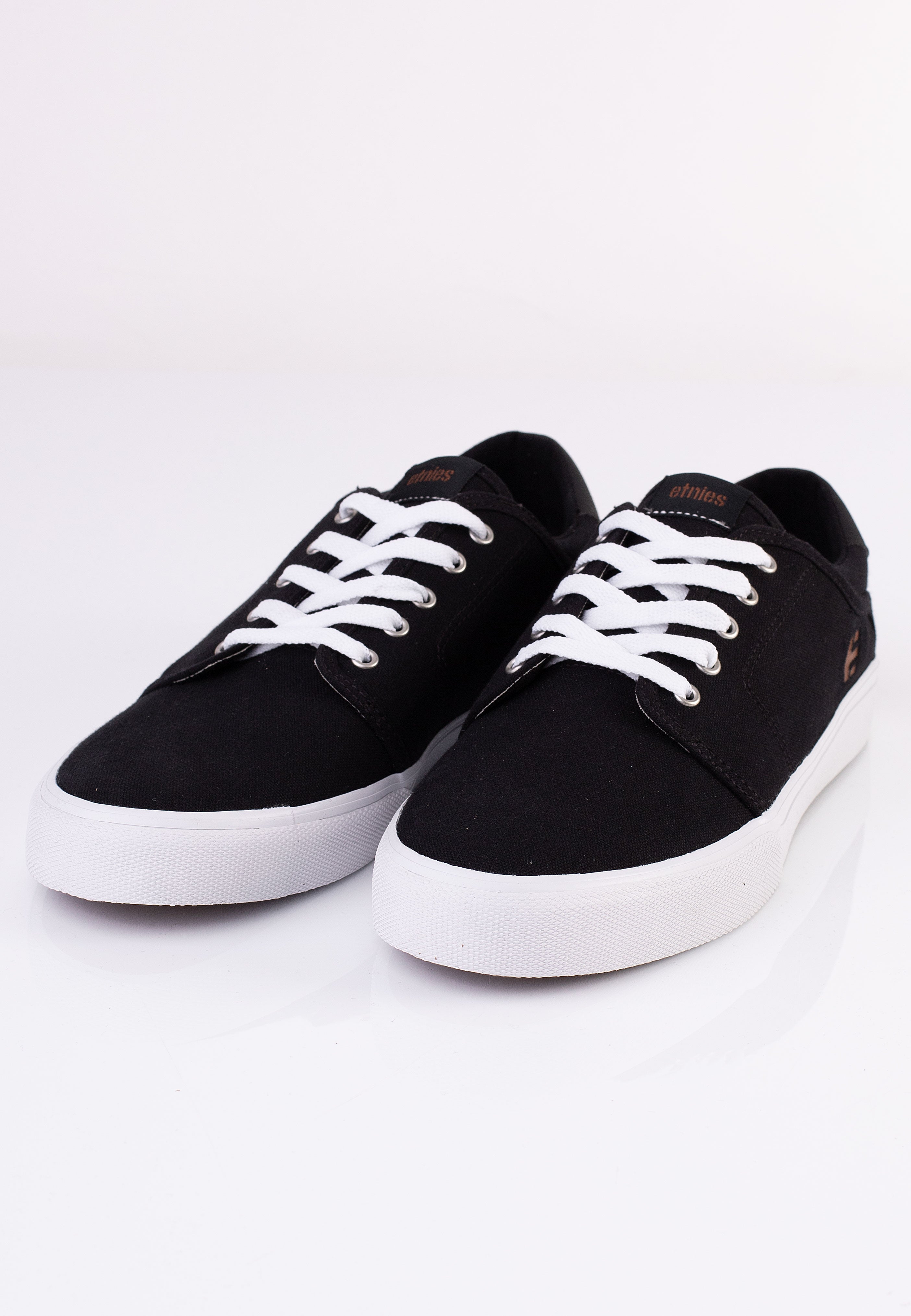 Etnies - Barge Slim Black/White/Silver - Shoes | Men-Image