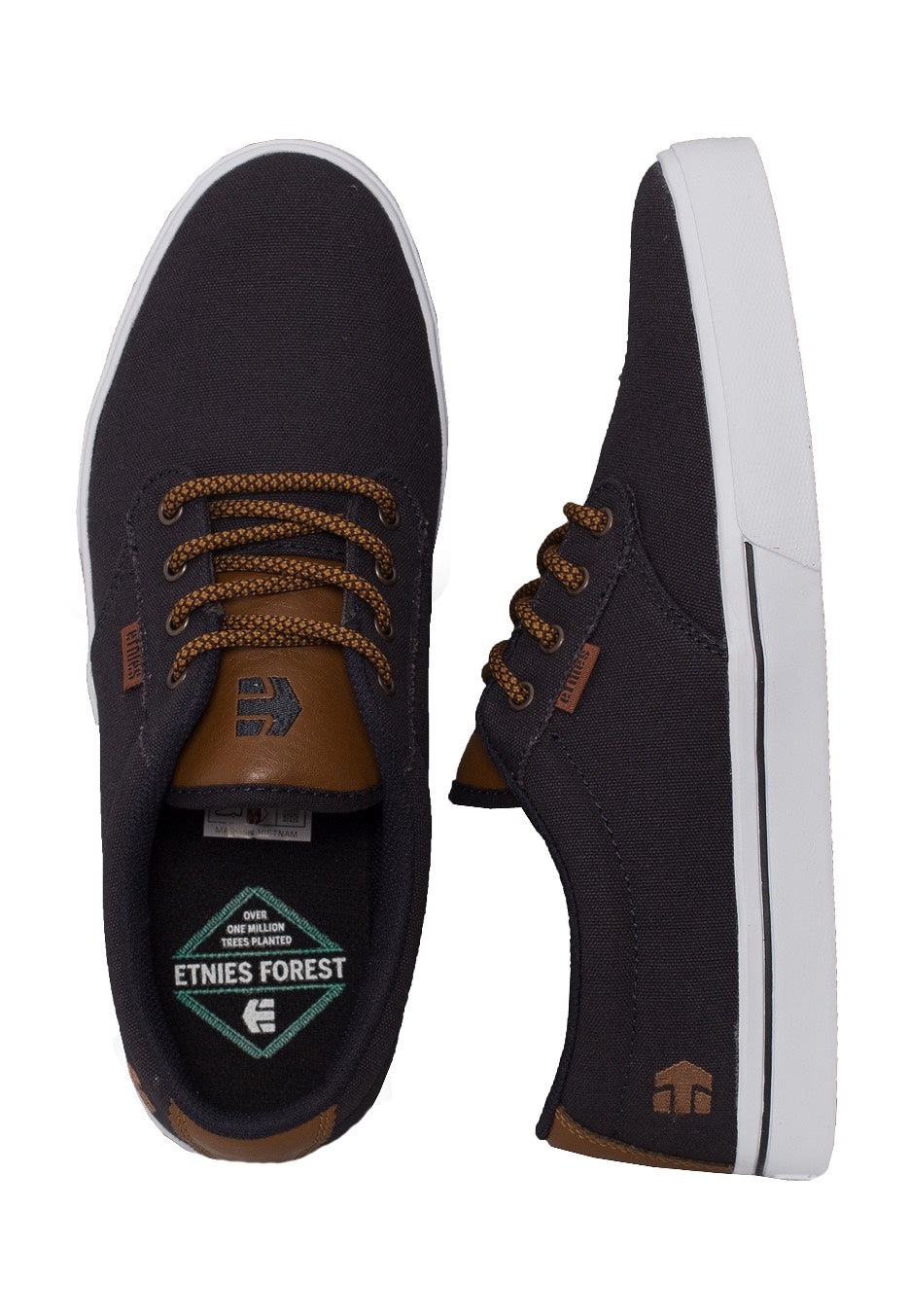 Etnies - Jameson 2 Eco Navy/Tan/White - Shoes | Men-Image