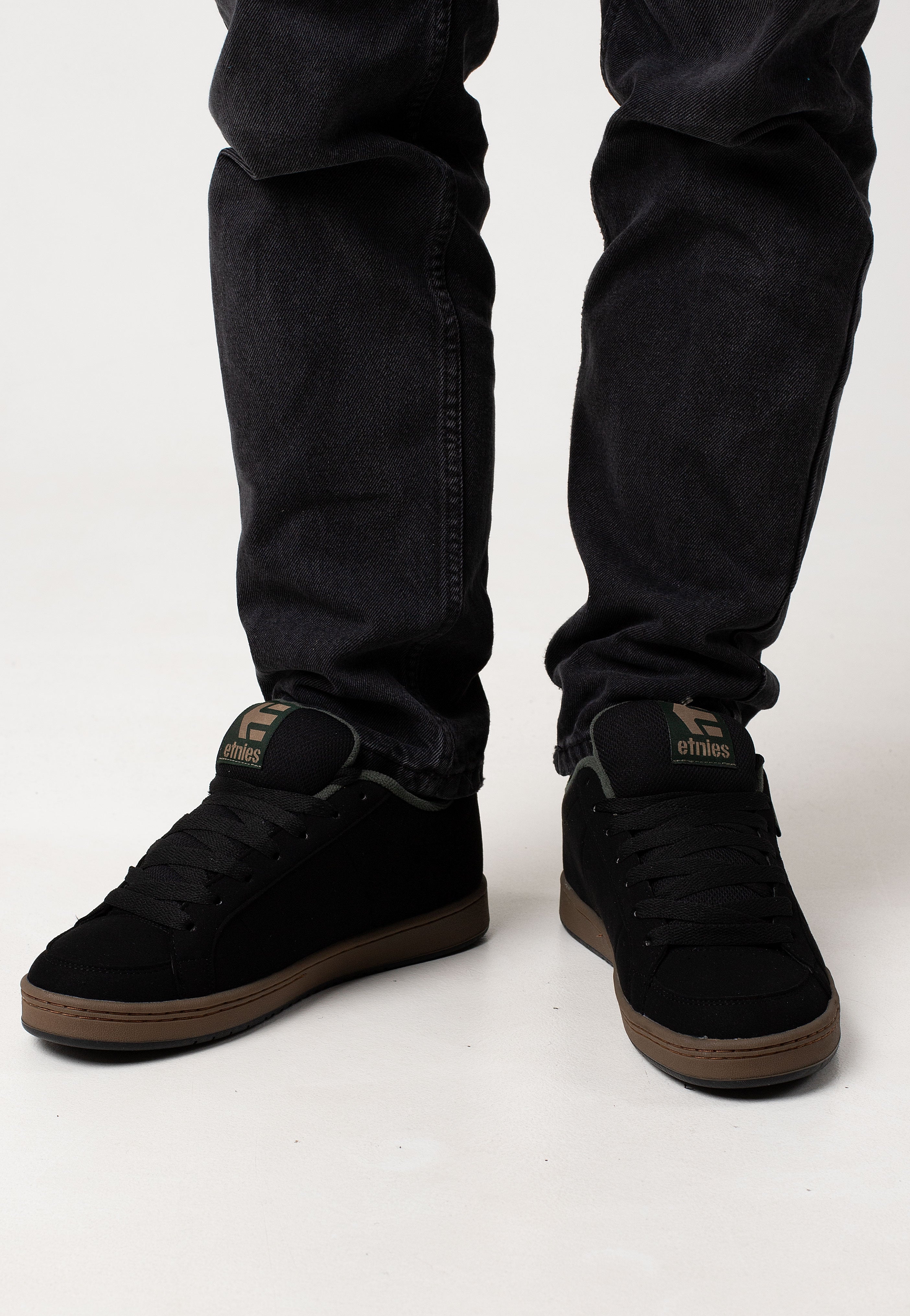 Etnies - Kingpin Black/Green/Gum - Shoes | Men-Image