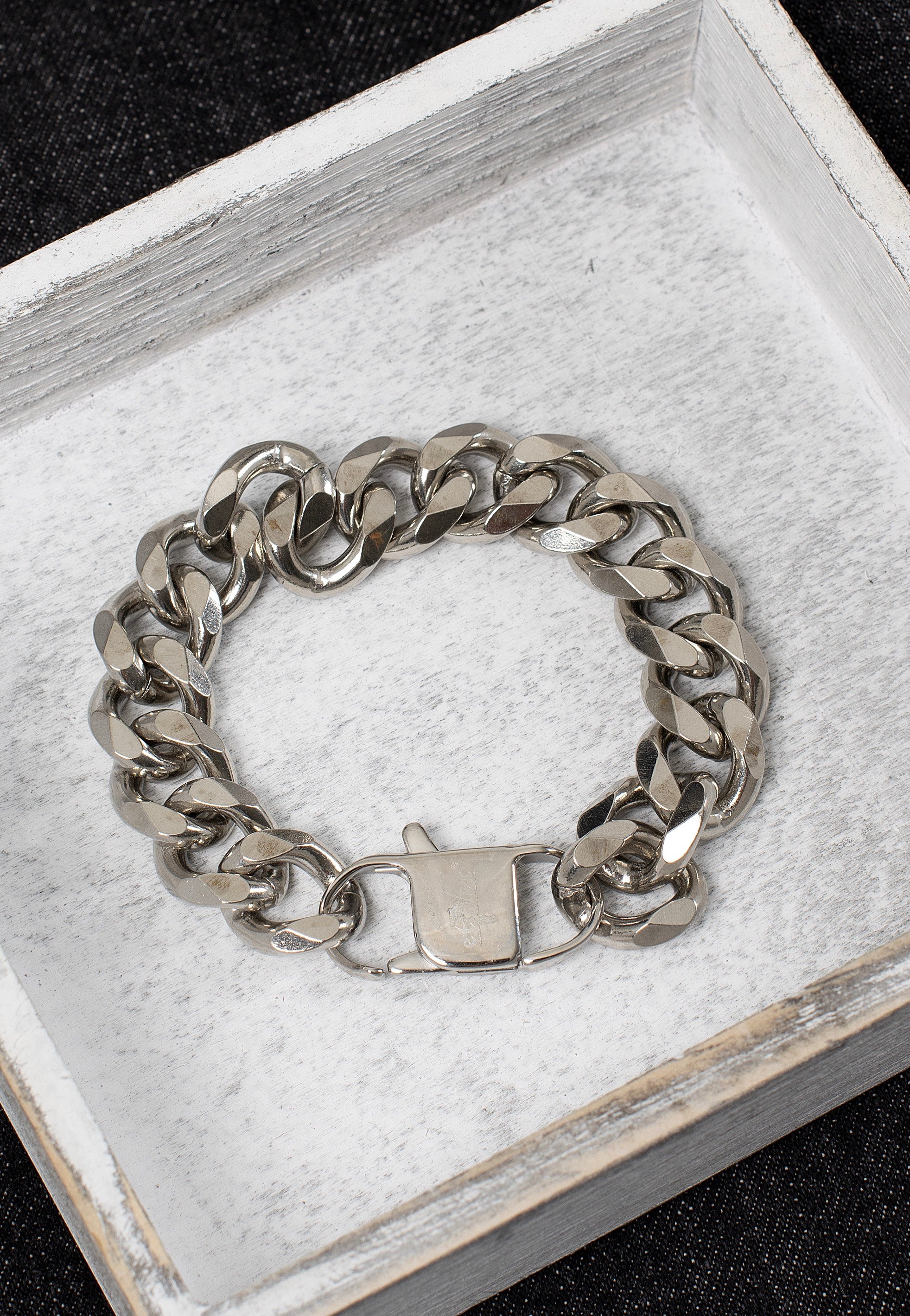 etNox - Panzerkette 15 mm Silver - Bracelet | Neutral-Image