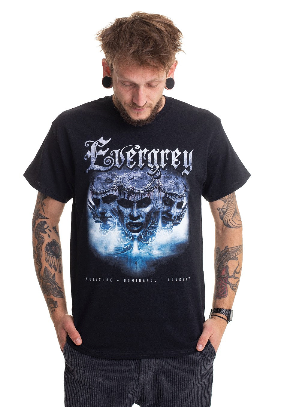 Evergrey - Solitude, Dominance, Tragedy - T-Shirt | Men-Image