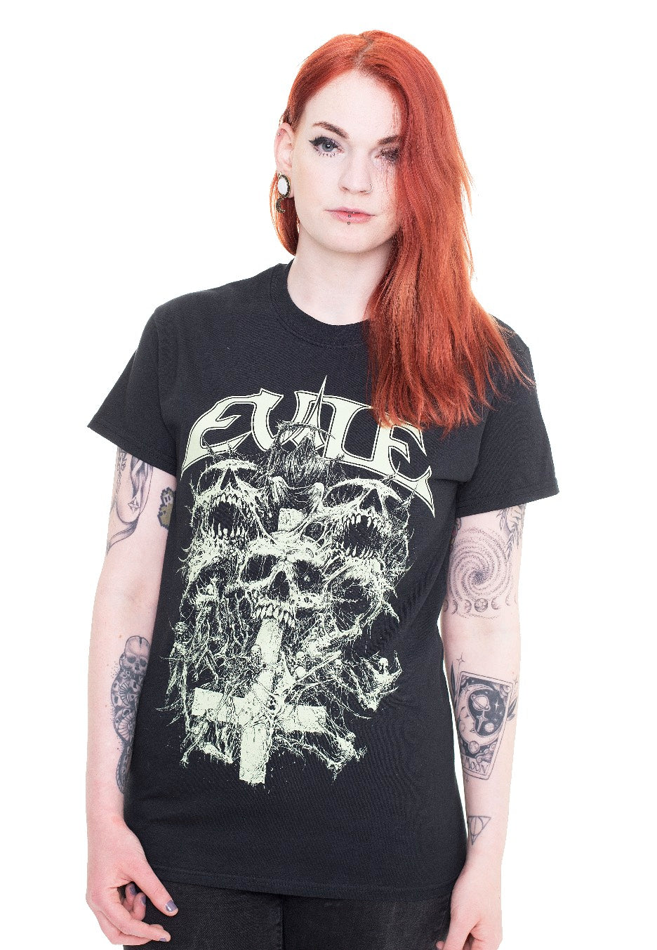 Evile - Riddick Skull - T-Shirt | Women-Image