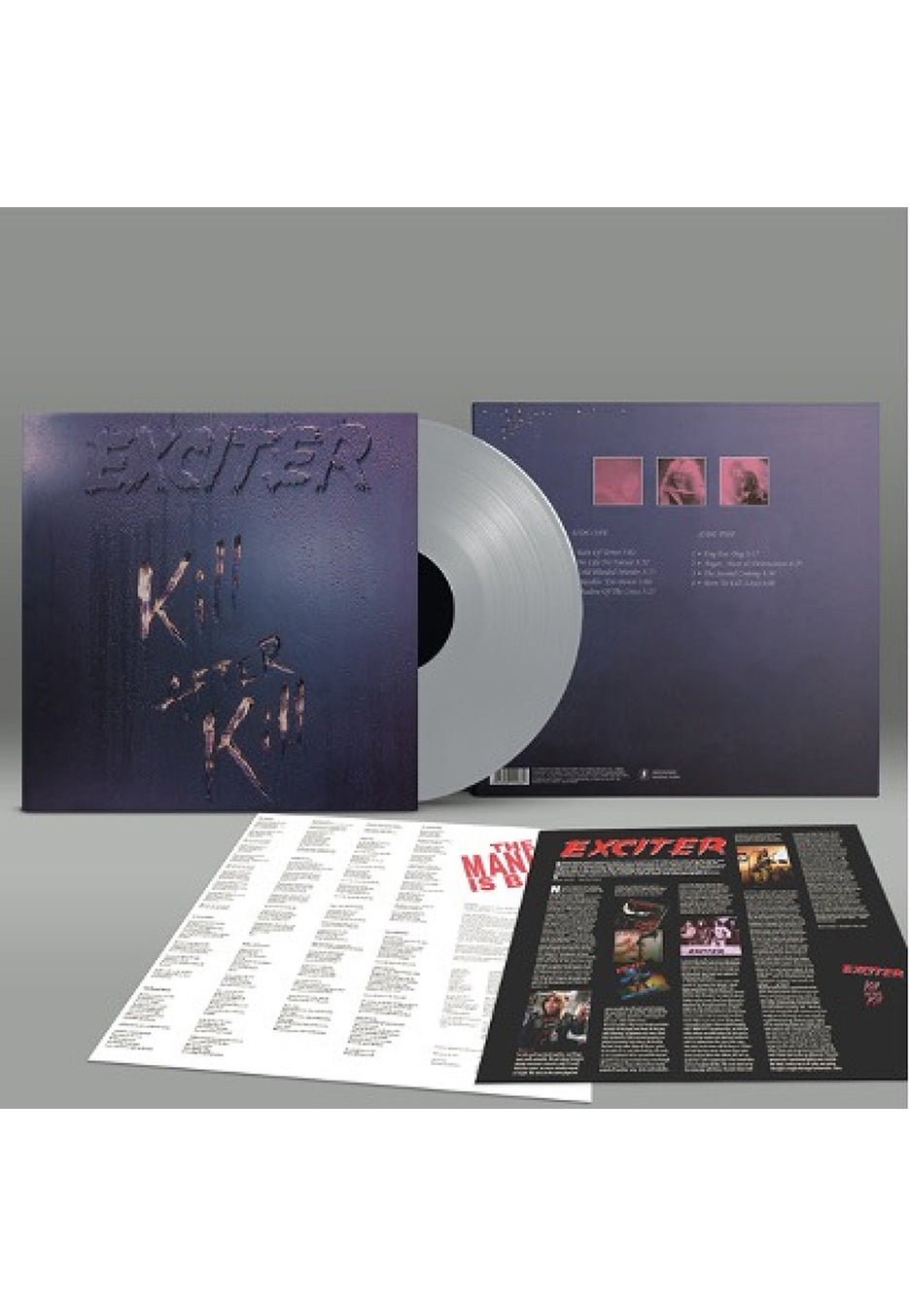 Exciter - Kill After Kill Silber - Colored Vinyl | Neutral-Image