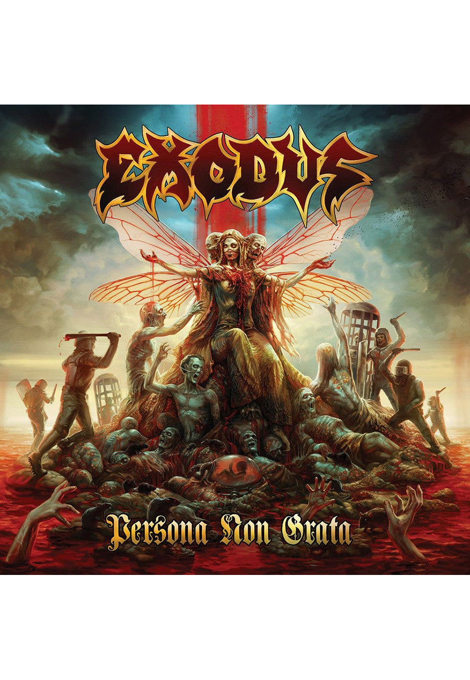 Exodus - Persona Non Grata Ltd. Red w/ Black - Splattered 2 Vinyl Boxset | Neutral-Image